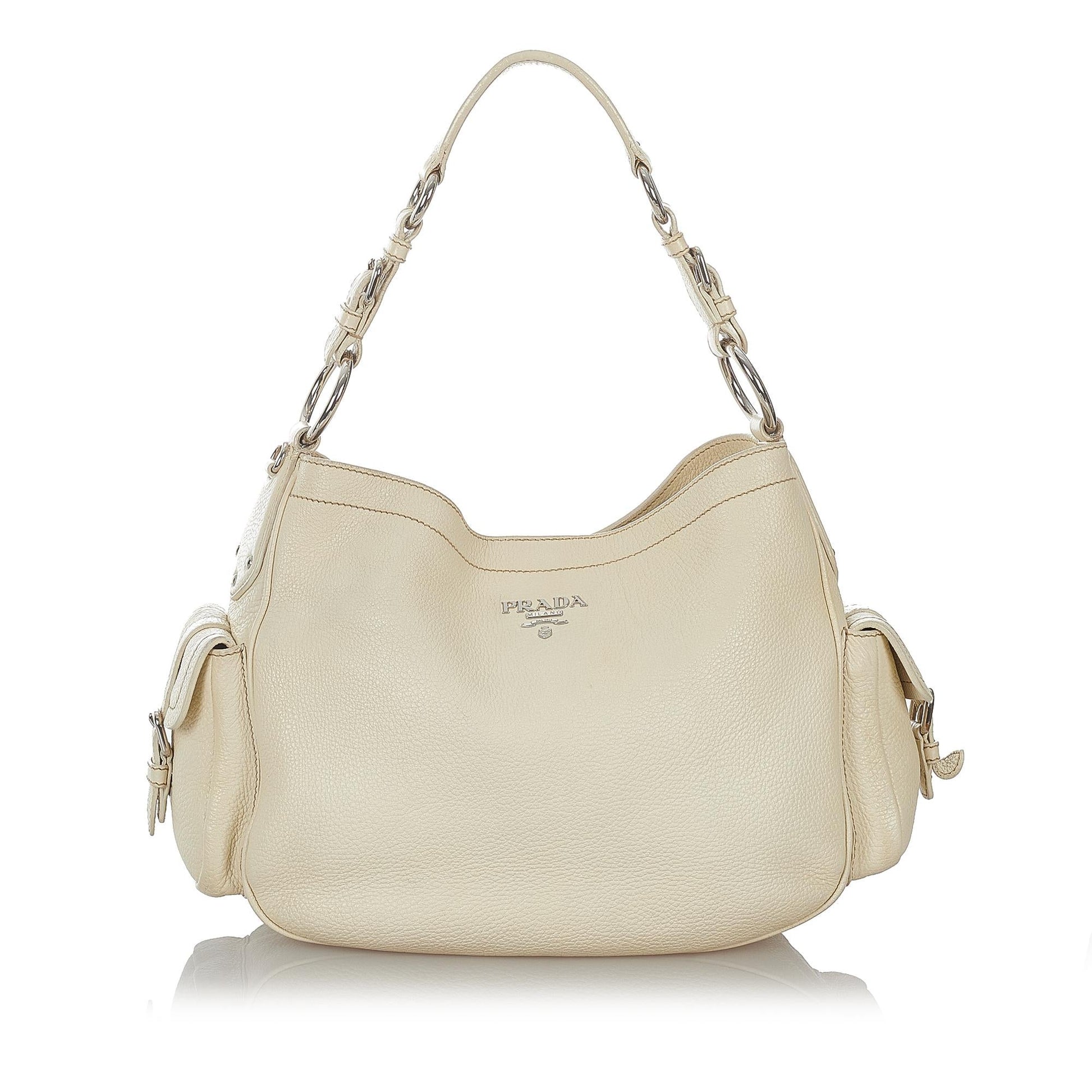 Prada Shoulder Bag Shg Leather