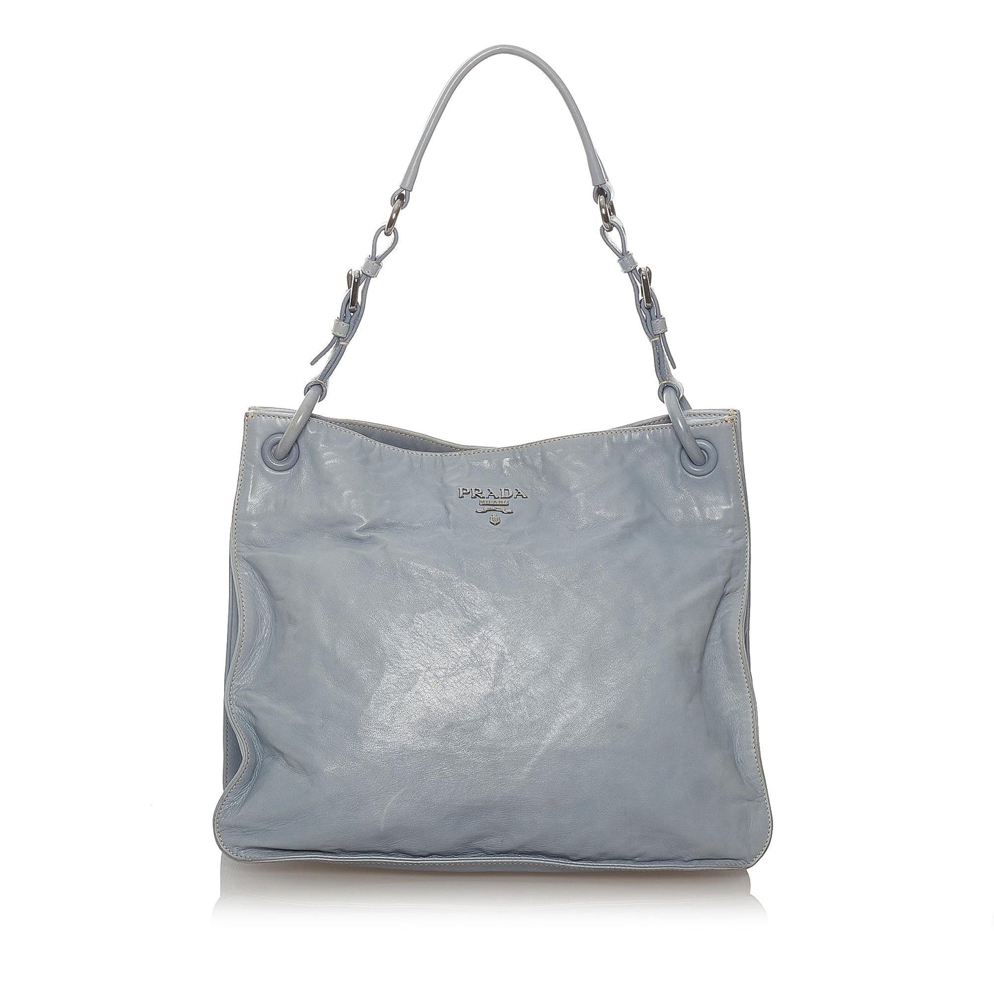 Prada Tote Bag Shg Leather