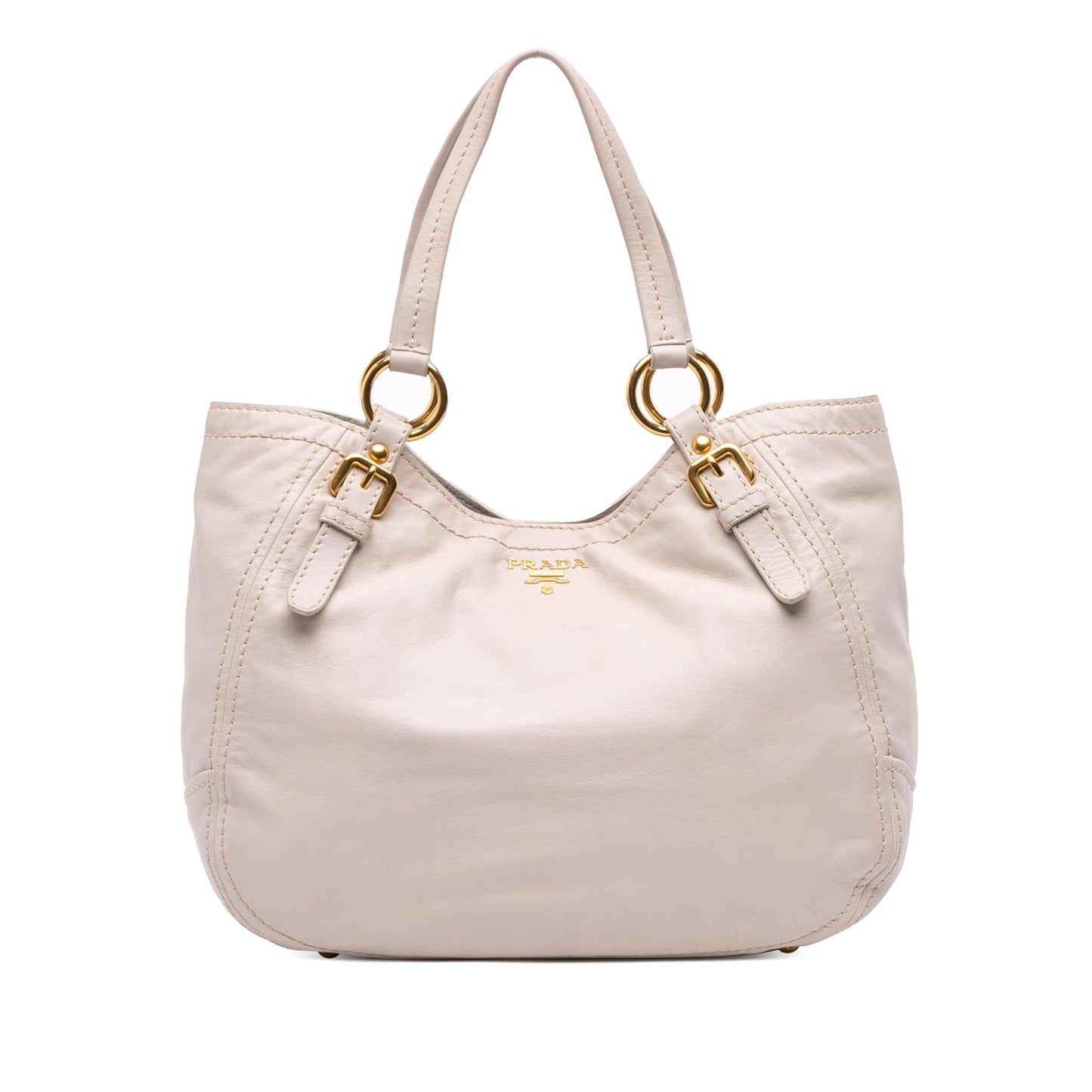 Prada Tote Leather Tote Bag
