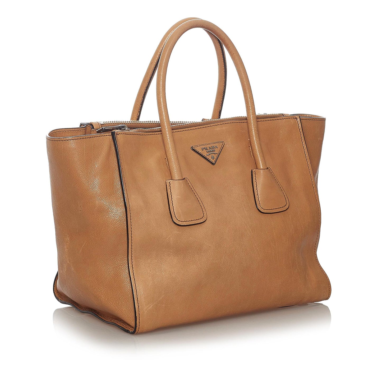 Prada Twin Pocket Satchel Shg Leather Satchel Bag Satchel Shg 27850