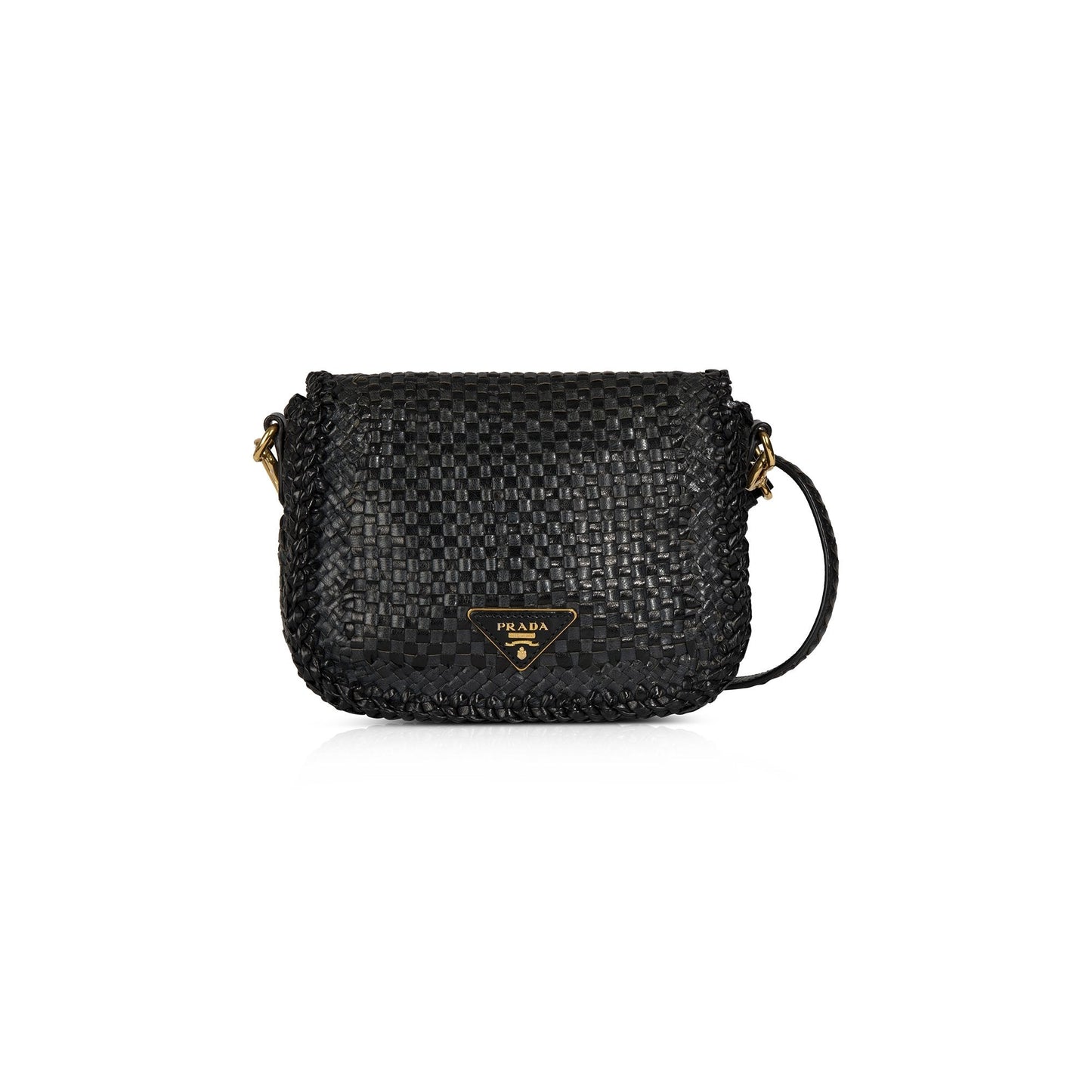 Prada Madras Crossbody Bag