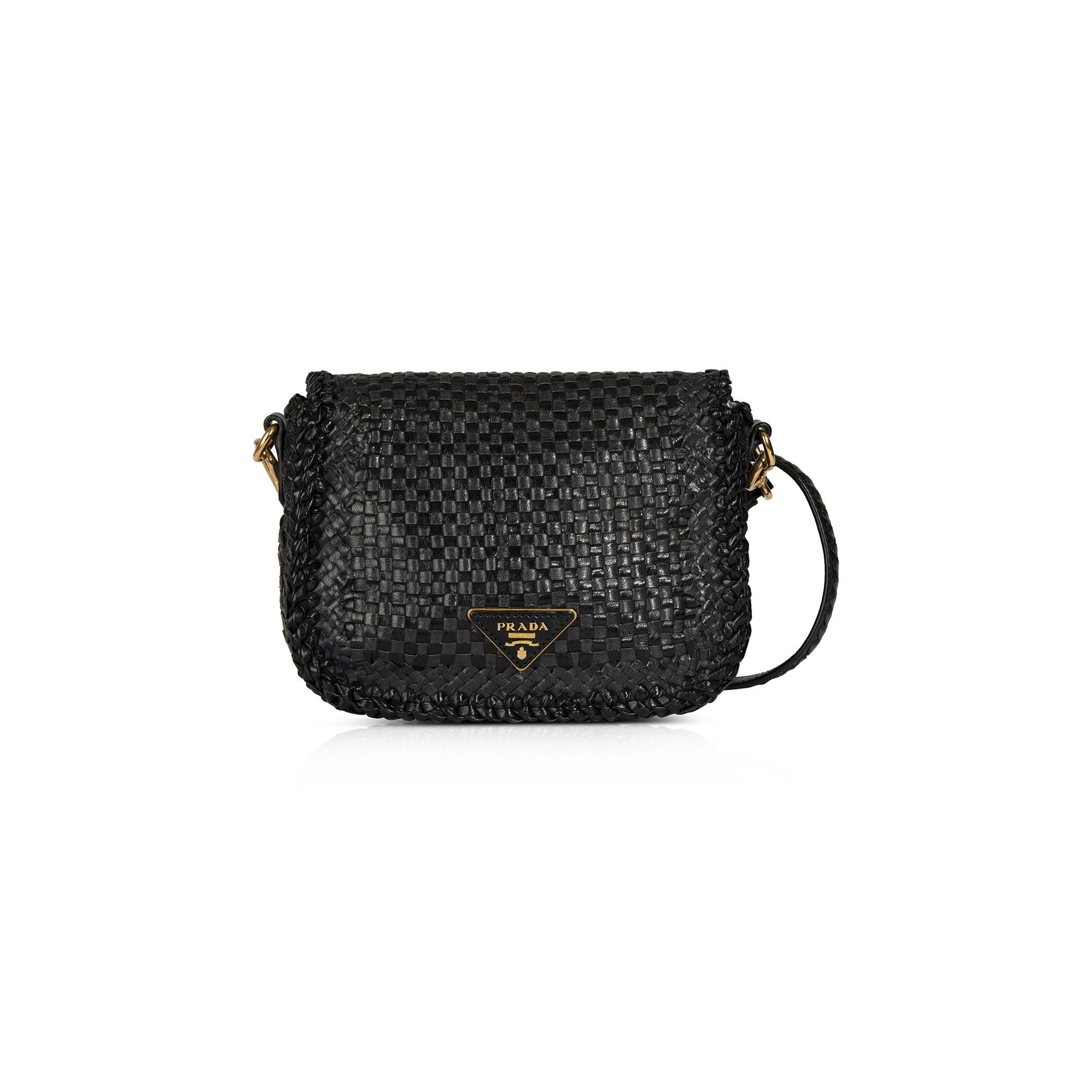Prada Madras Crossbody Bag