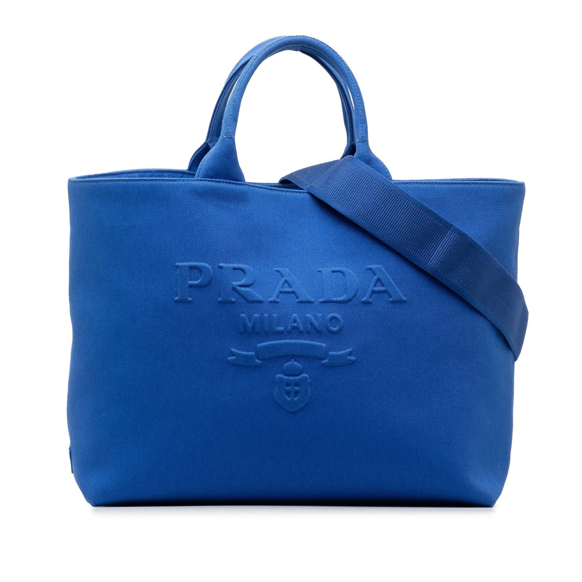 Prada Drill Satchel Shg Hx0Pnd Canvas Medium Logo Satchel Bag