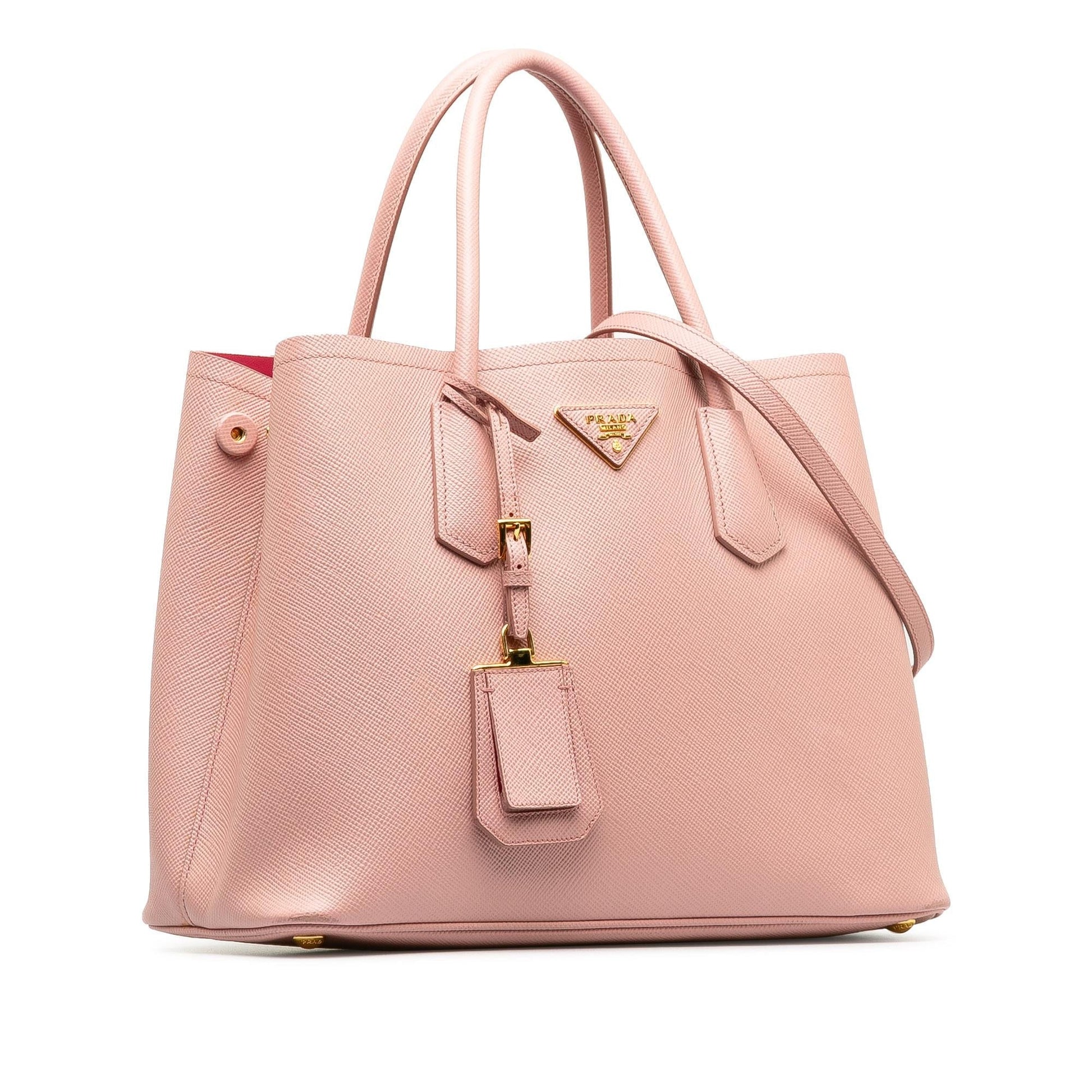 Prada Cuir Double Satchel Shg Qwbfpz Saffiano Medium Satchel Bag
