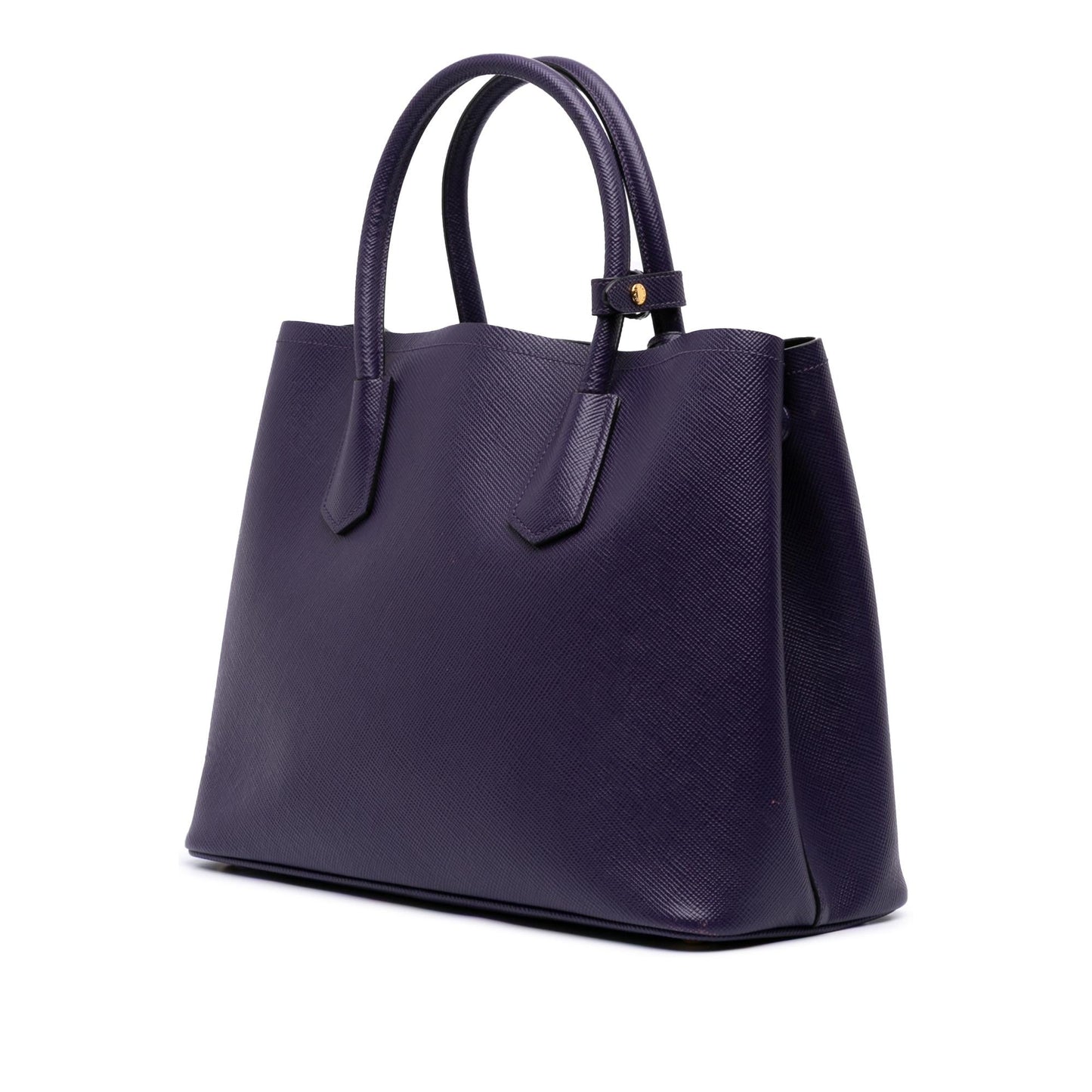 Prada Cuir Double Satchel Saffiano Medium Satchel Bag