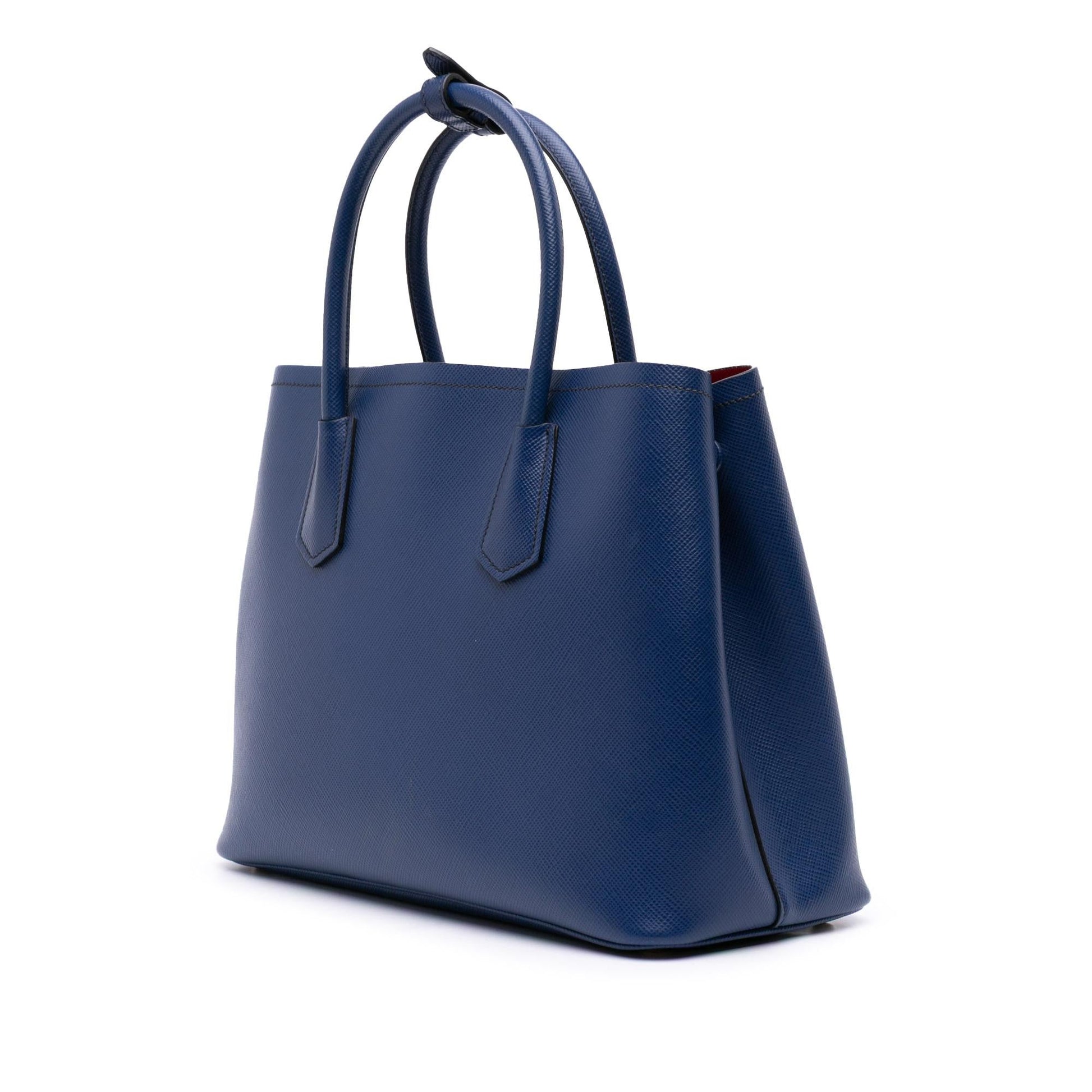 Prada Cuir Double Satchel Saffiano Medium Satchel Bag Double Satchel 3