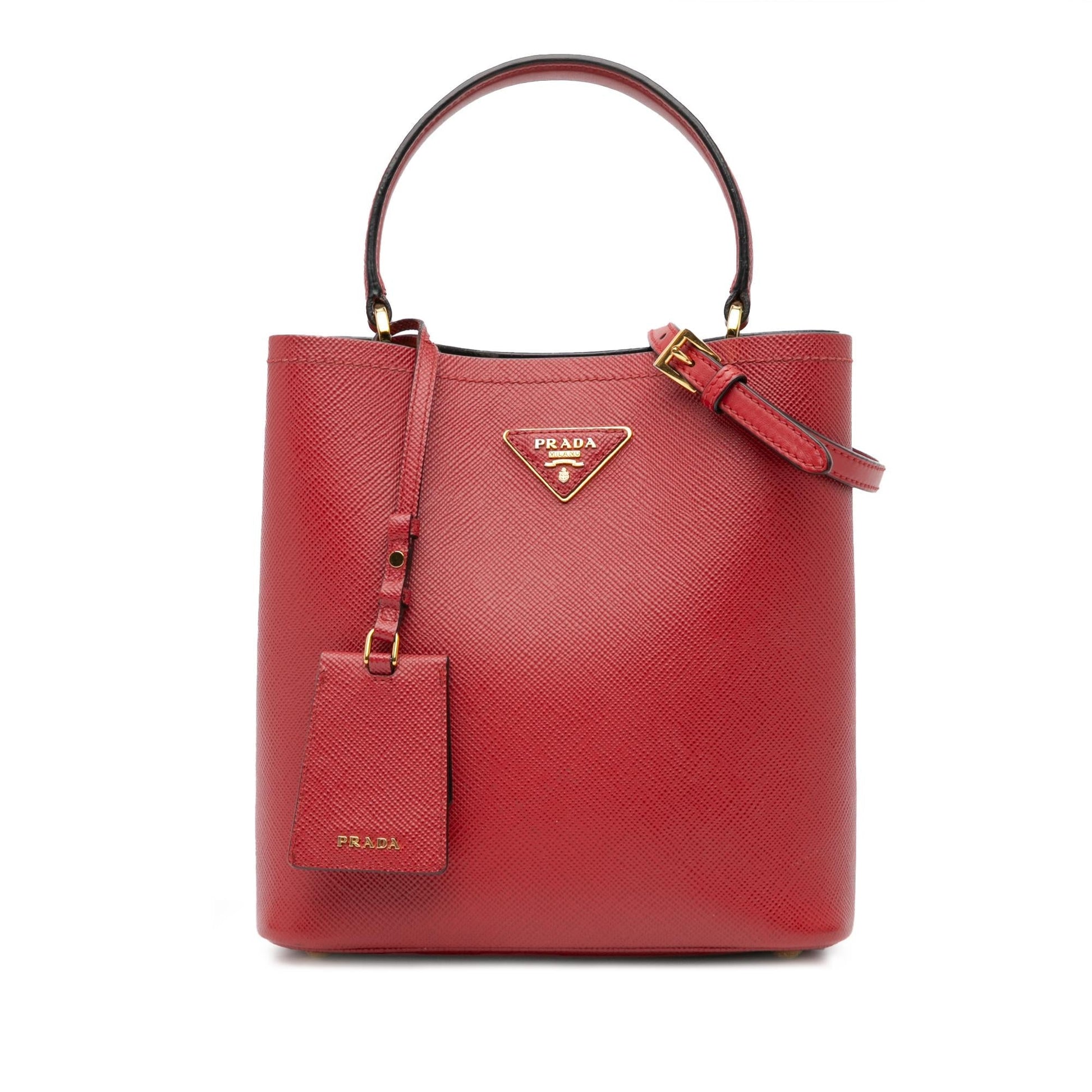 Prada Cuir Panier Satchel Bag Saffiano Medium Cuir Panier 1