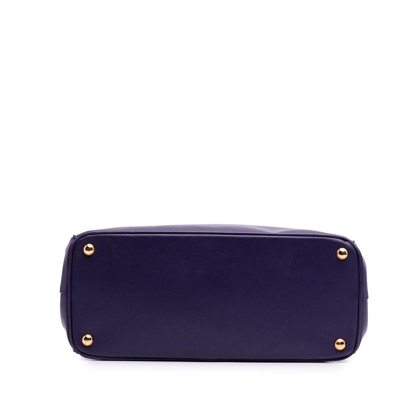 Prada Lux Galleria Double Satchel Saffiano Medium Zip Satchel Bag