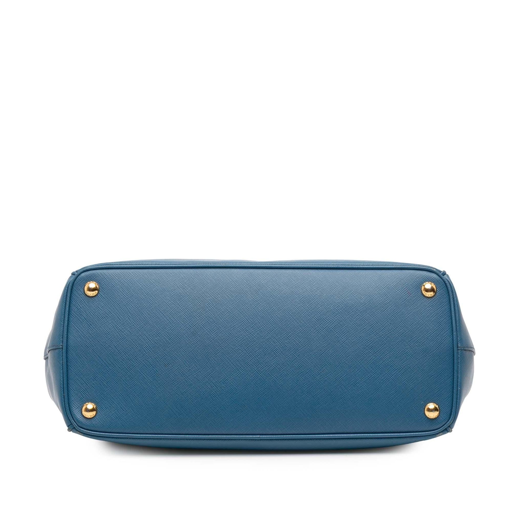 Prada Lux Galleria Double Satchel Saffiano Medium Zip Satchel Bag Zip Satchel 6