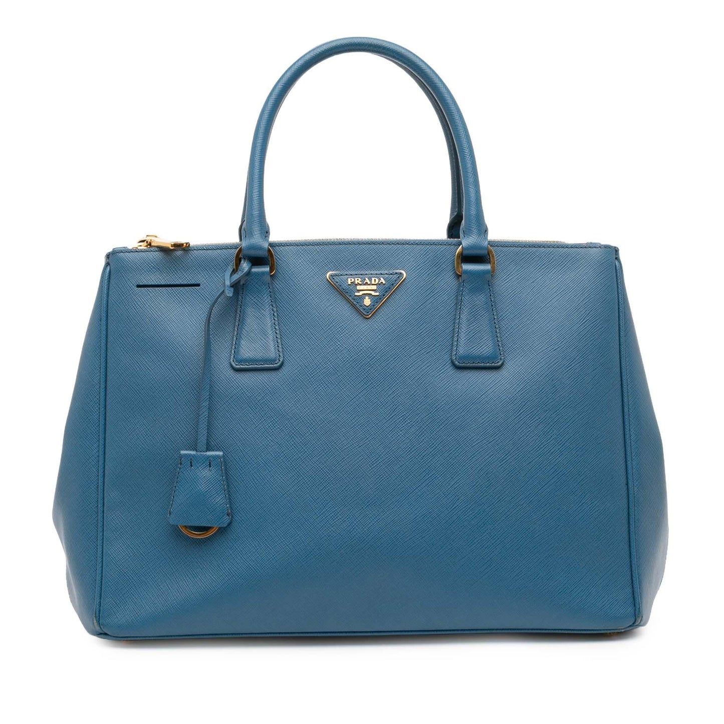 Prada Lux Galleria Double Satchel Saffiano Medium Zip Satchel Bag Zip Satchel 6
