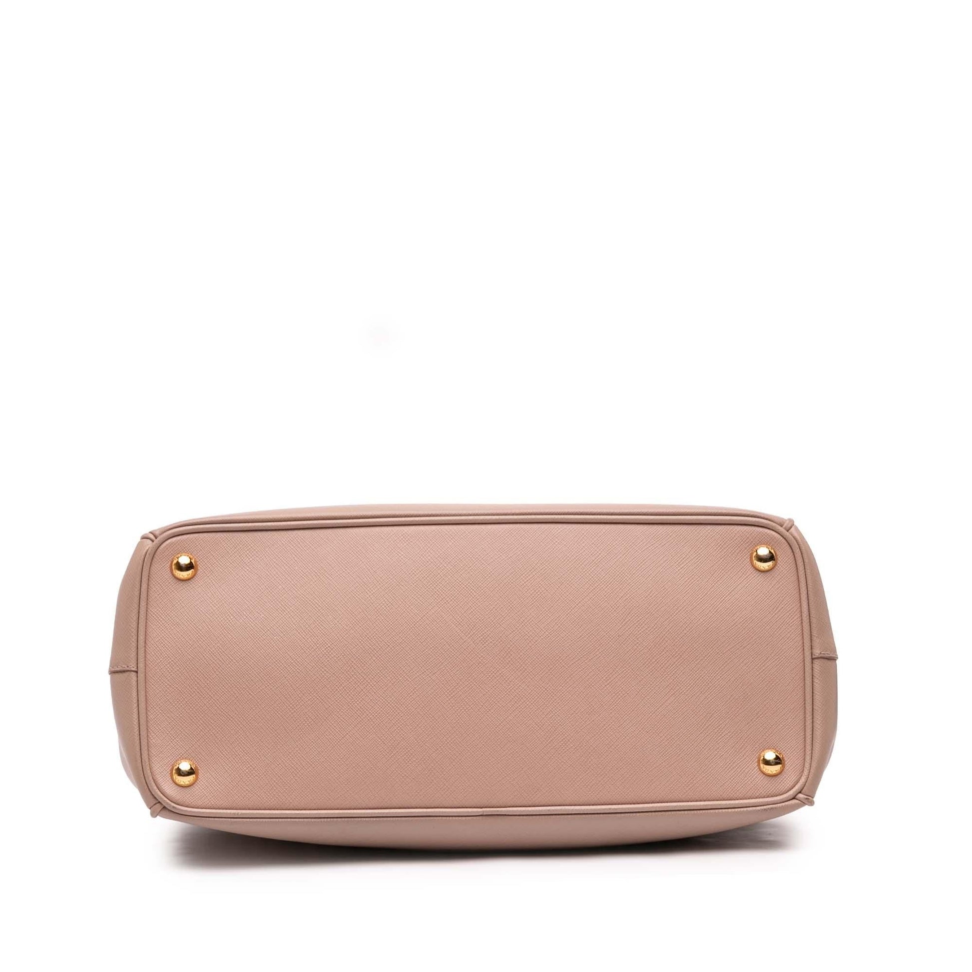 Prada Lux Galleria Double Satchel Saffiano Medium Zip Satchel Bag Zip Satchel 8