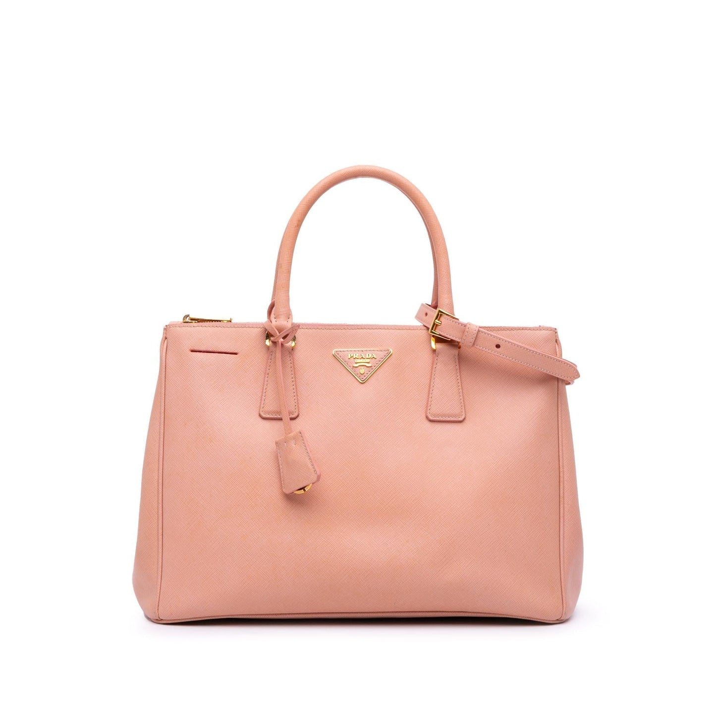 Prada Lux Galleria Double Tote Saffiano Medium Zip Tote Bag Zip Tote 1