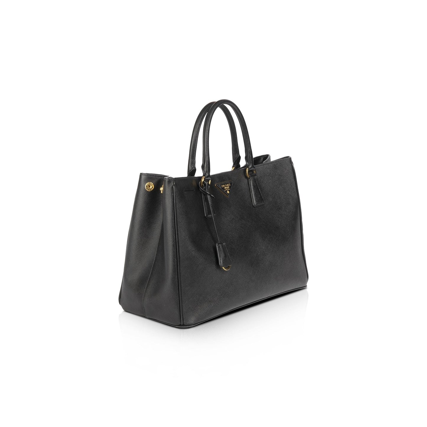 Prada Saffiano Lux Tote Handbag Leather Medium Tote Bag