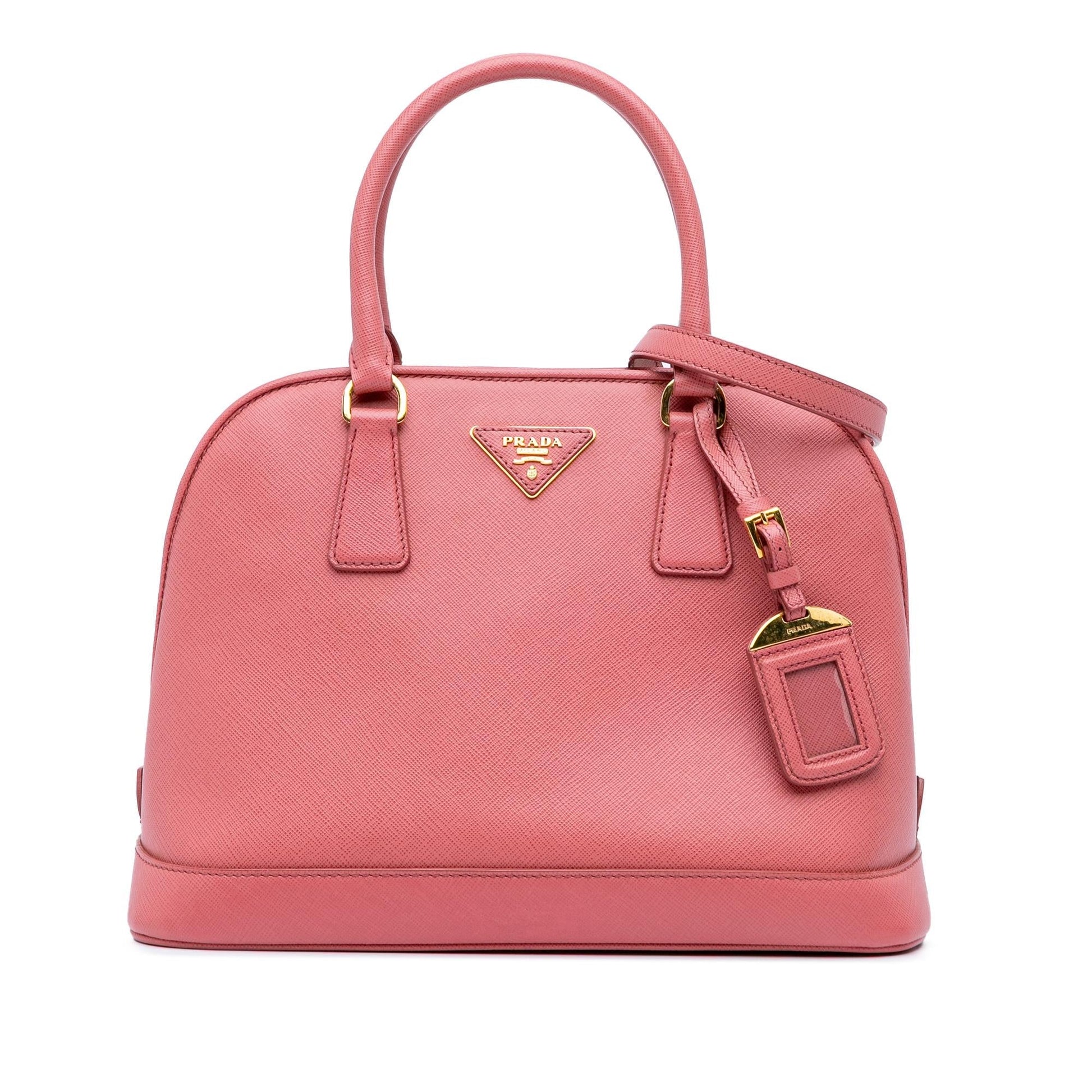 Prada Lux Open Promenade Satchel Saffiano Medium Satchel Bag