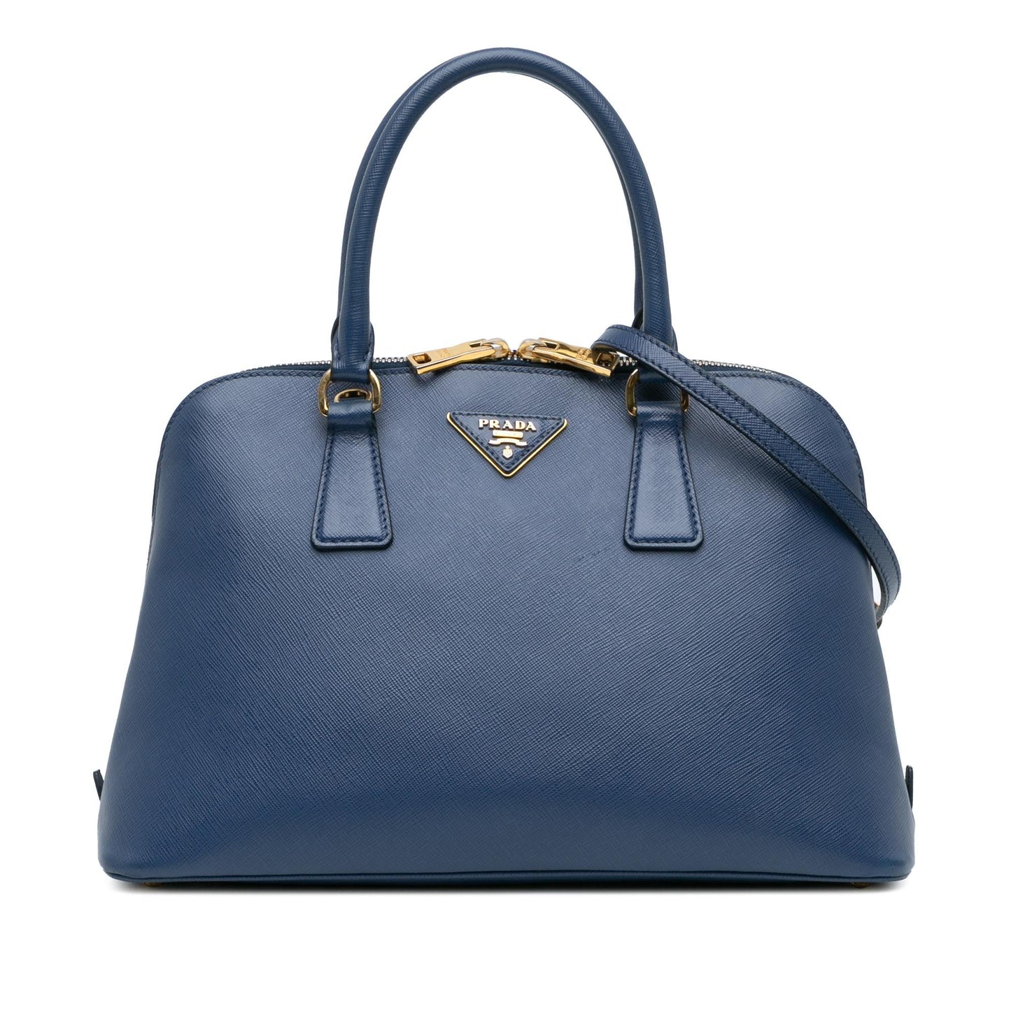 Prada Lux Promenade Satchel Shg Vt15Jz Saffiano Medium Satchel Bag