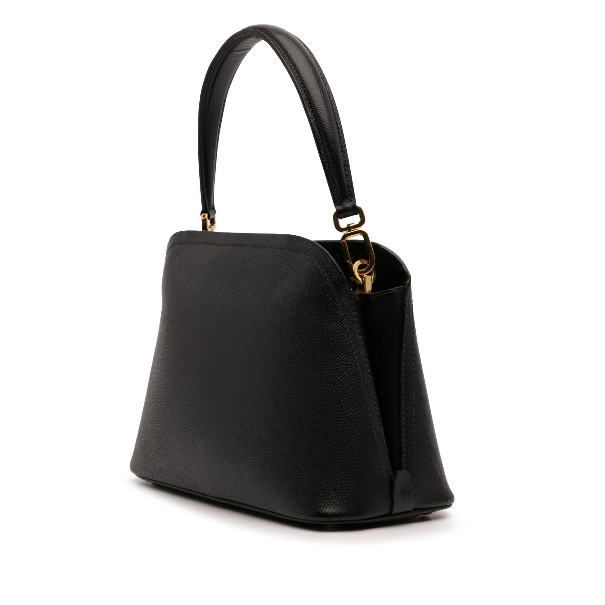 Prada Matinee Satchel Saffiano Medium Satchel Bag