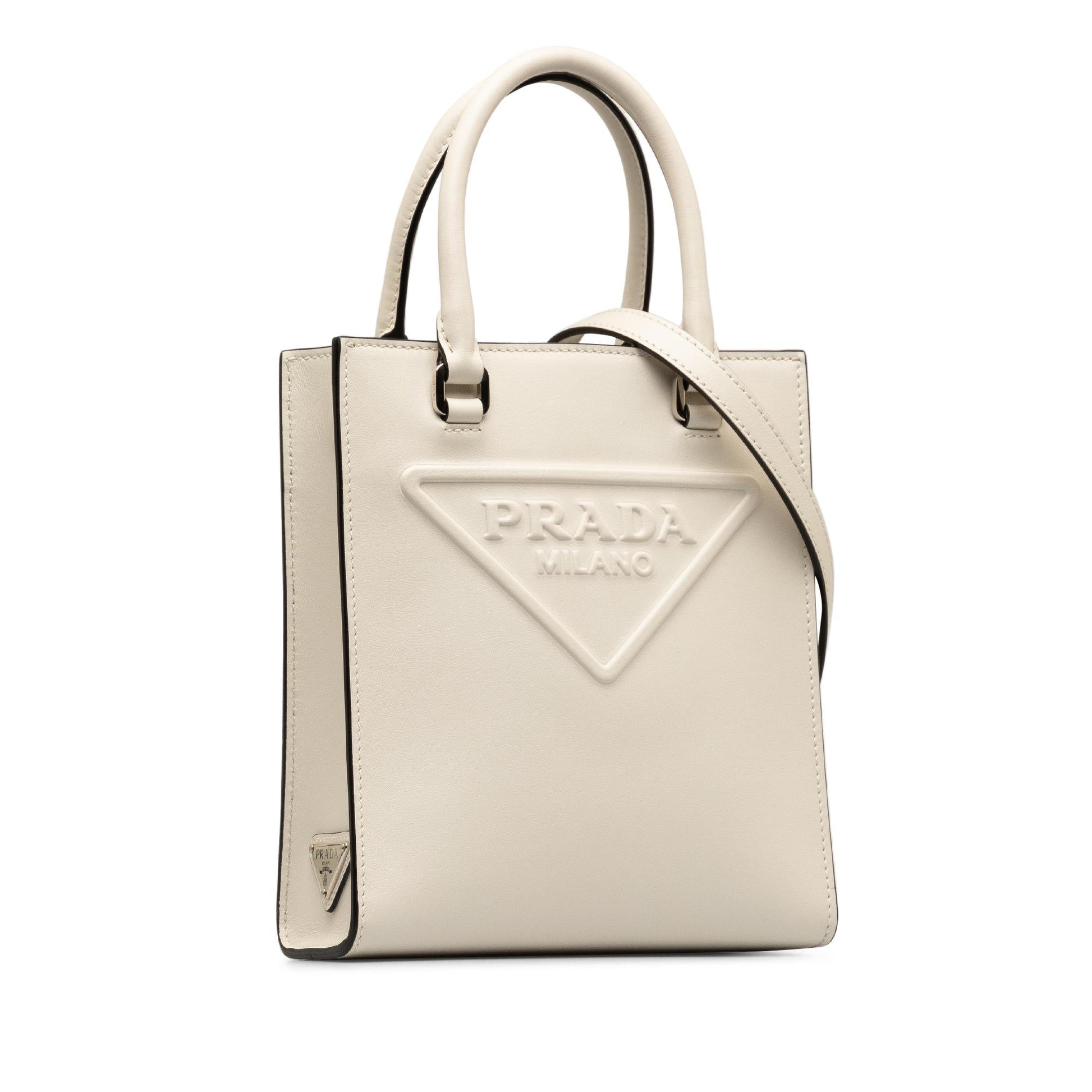 Prada Drill Satchel Shg F35U61 Mini Logo Satchel Bag
