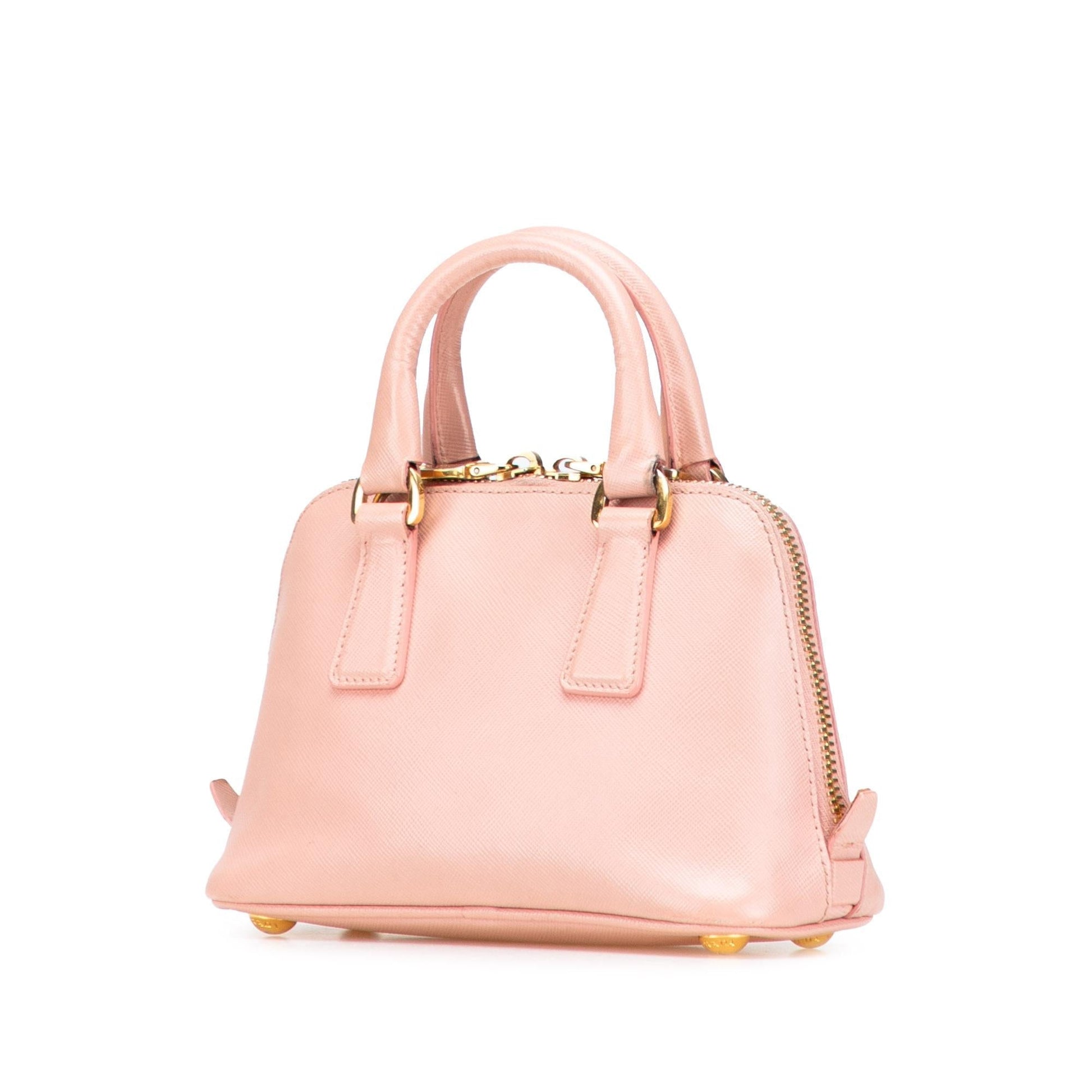 Prada Lux Promenade Satchel Saffiano Mini Satchel Bag
