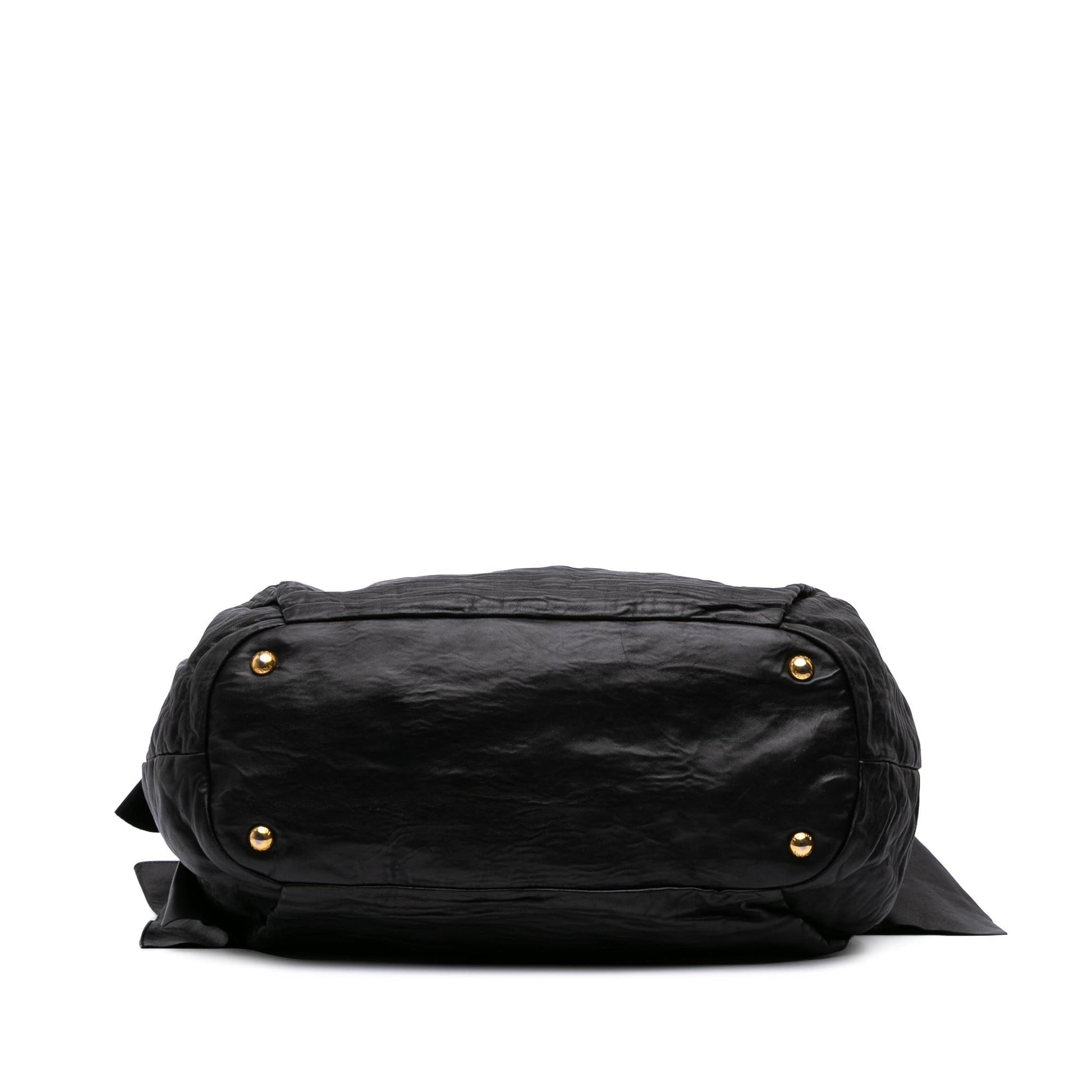 Prada Nappa Antique Bow Satchel Satchel Bag