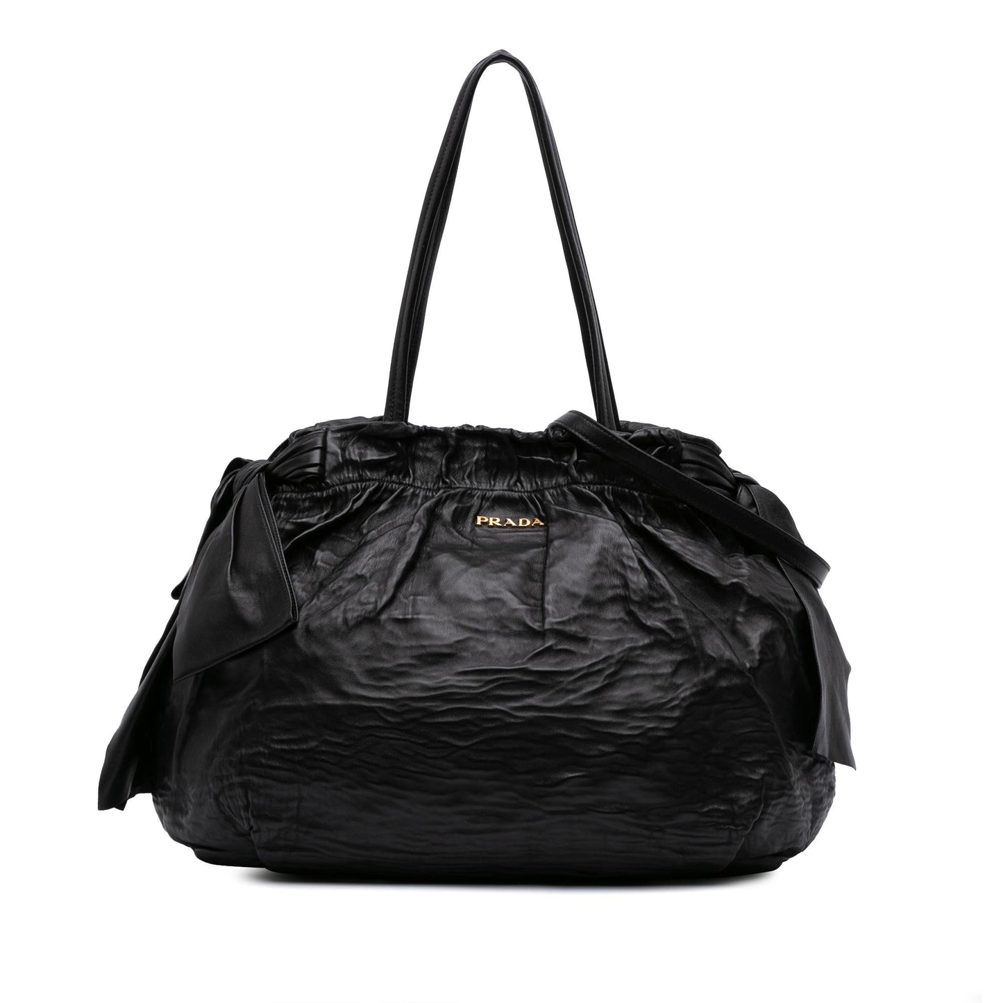 Prada Nappa Antique Bow Satchel Satchel Bag