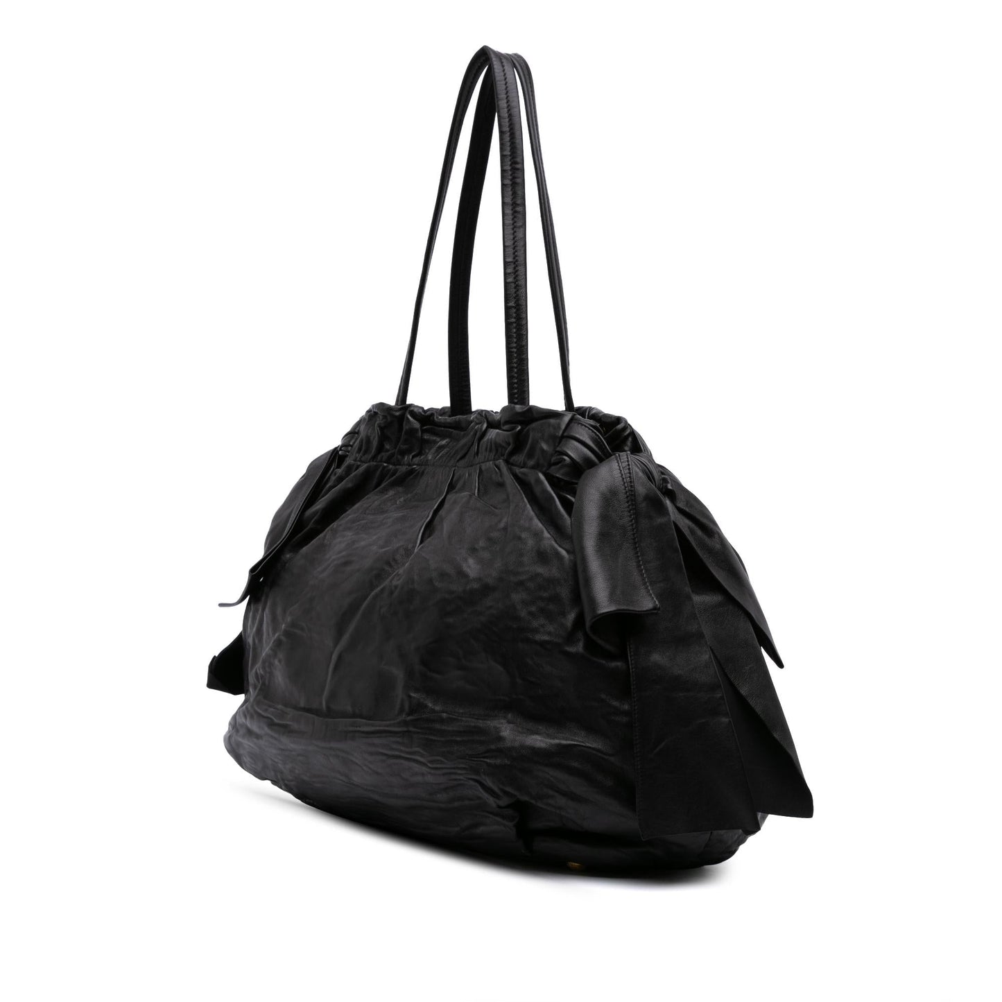 Prada Nappa Antique Bow Satchel Satchel Bag