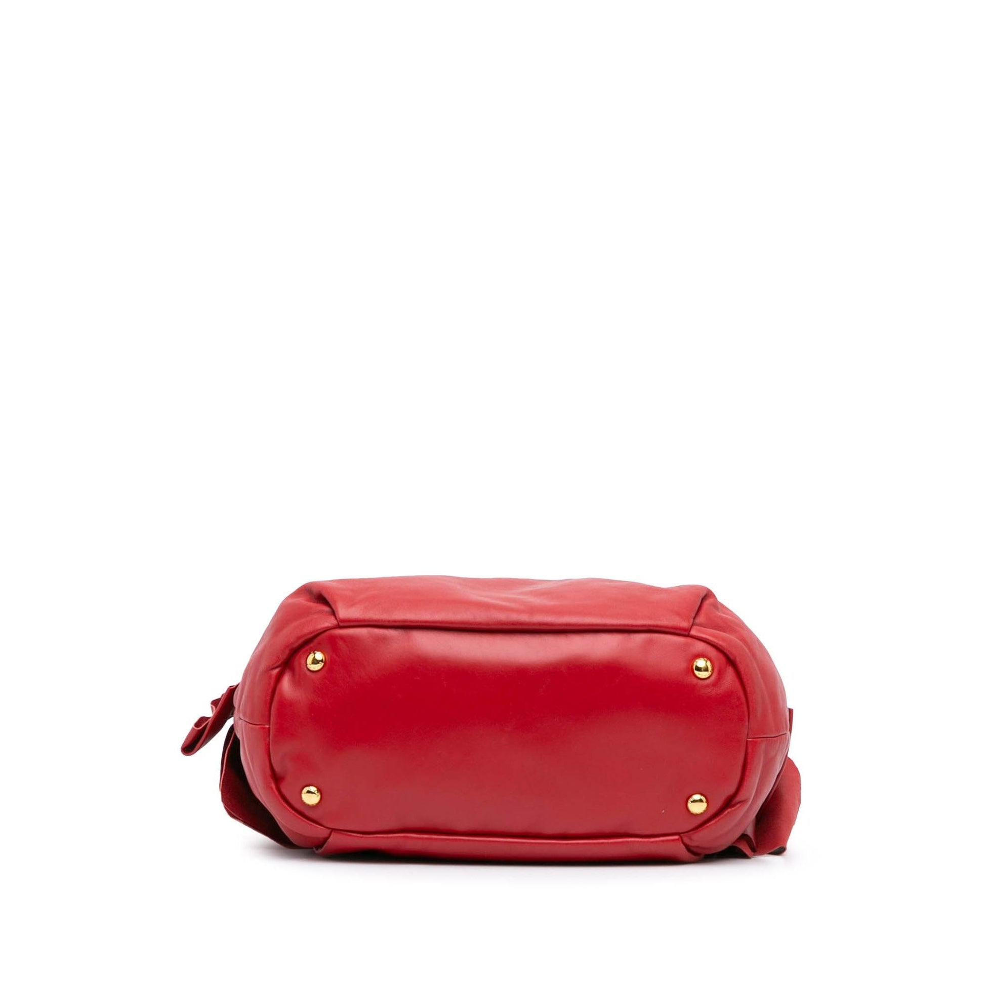 Prada Nappa Bow Satchel Satchel Bag