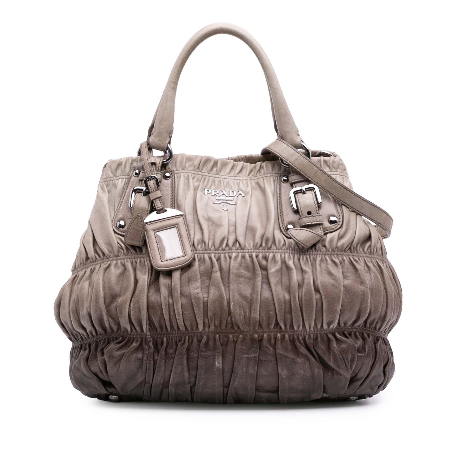 Prada Nappa Gaufre Ombre Satchel Satchel Bag