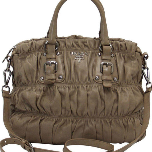 Prada Nappa Gaufre Satchel Bag Travel Bag