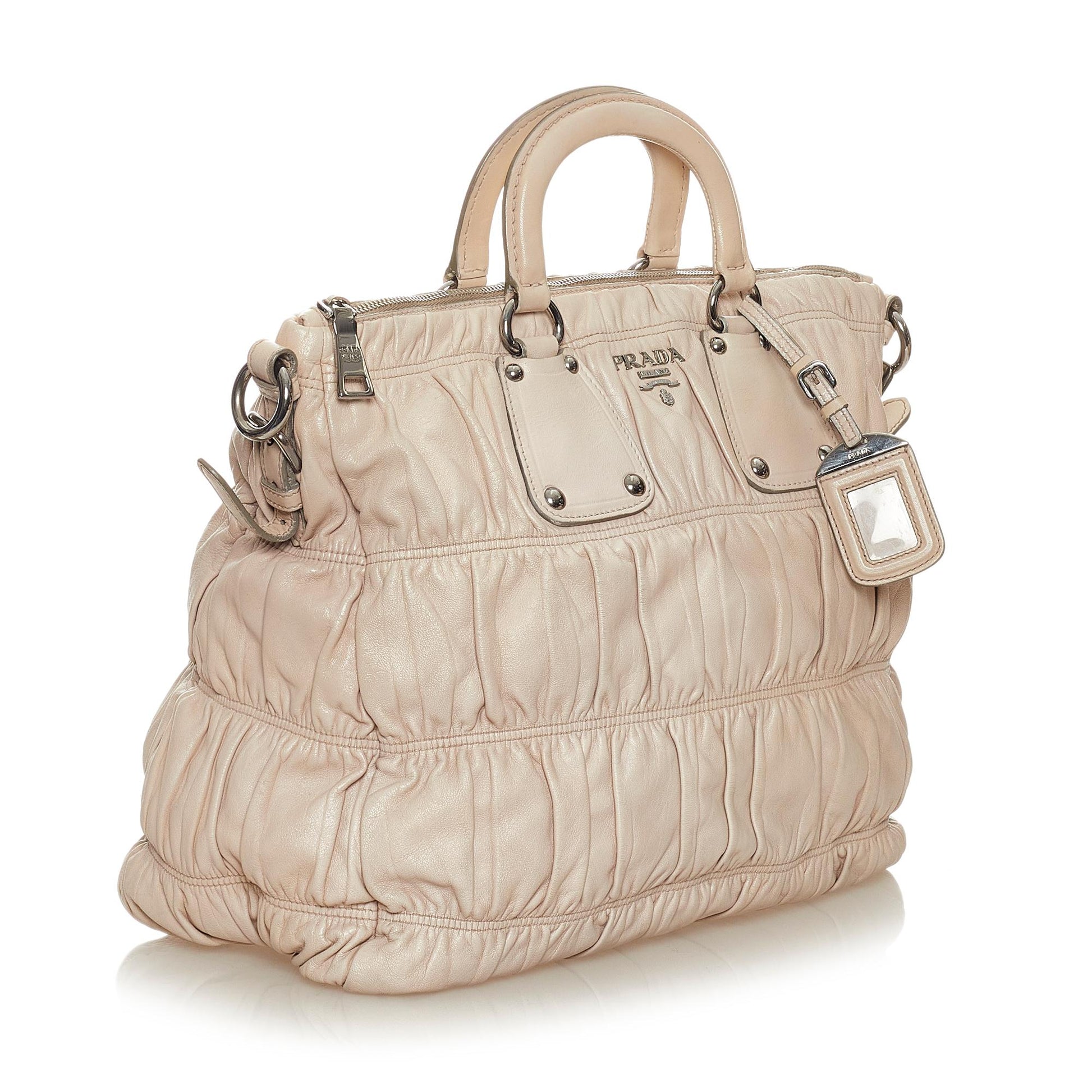 Prada Nappa Gaufre Satchel Shg Satchel Bag
