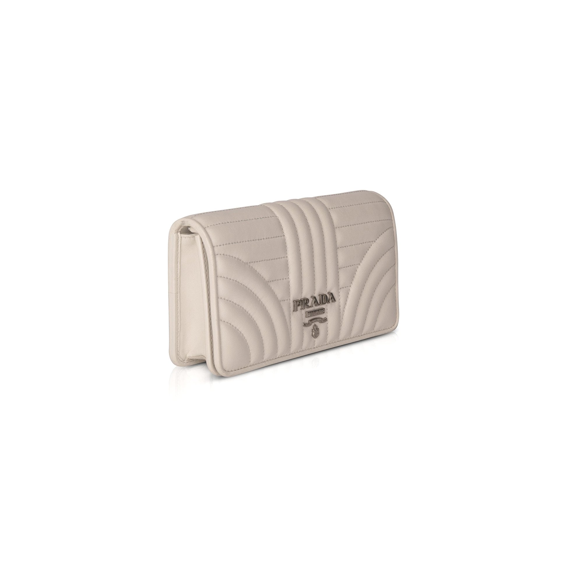 Prada Nappa Impunture Shoulder Bag Leather Mini