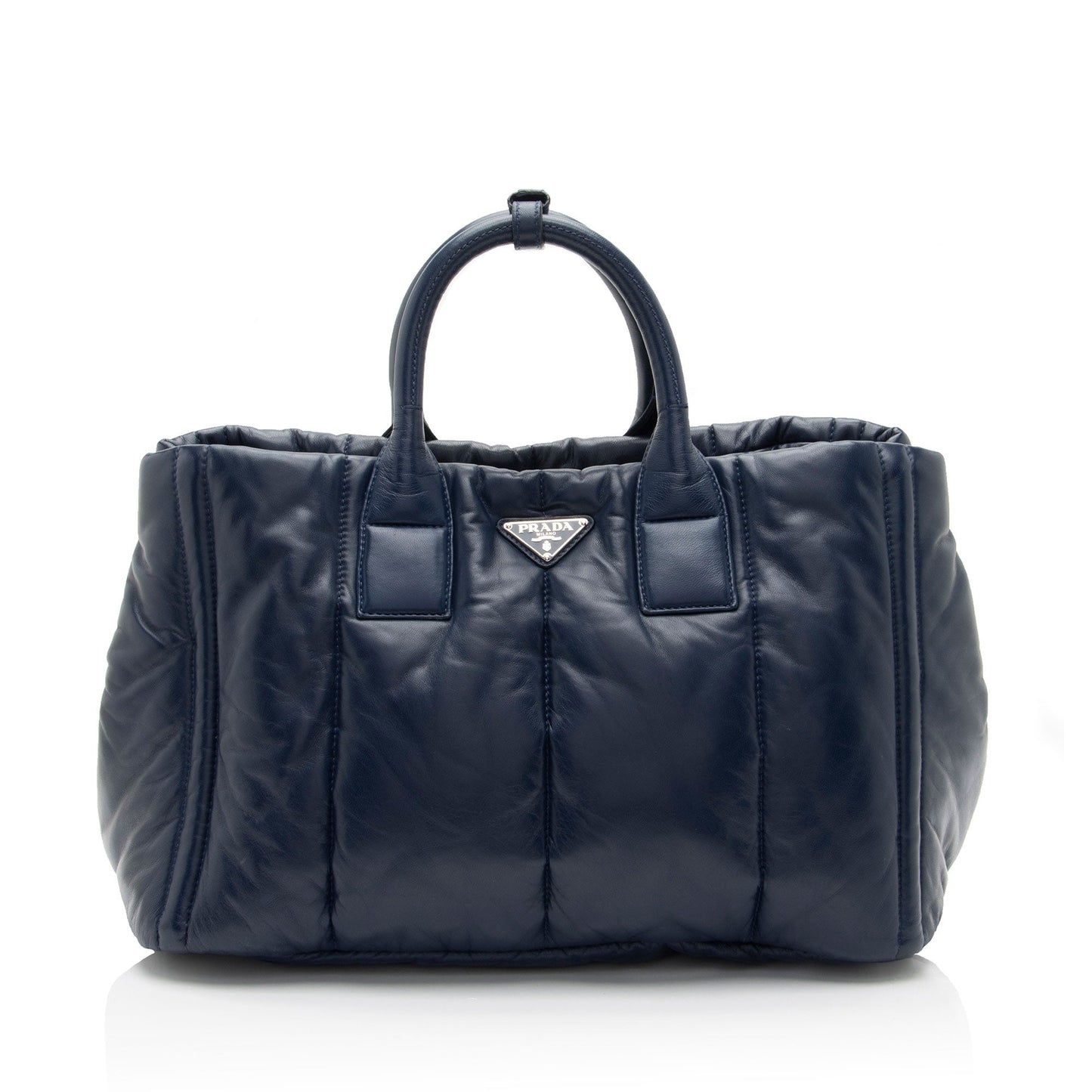 Prada Nappa Bomber Tote Shf 7Nco1H Leather Quilted Tote Bag