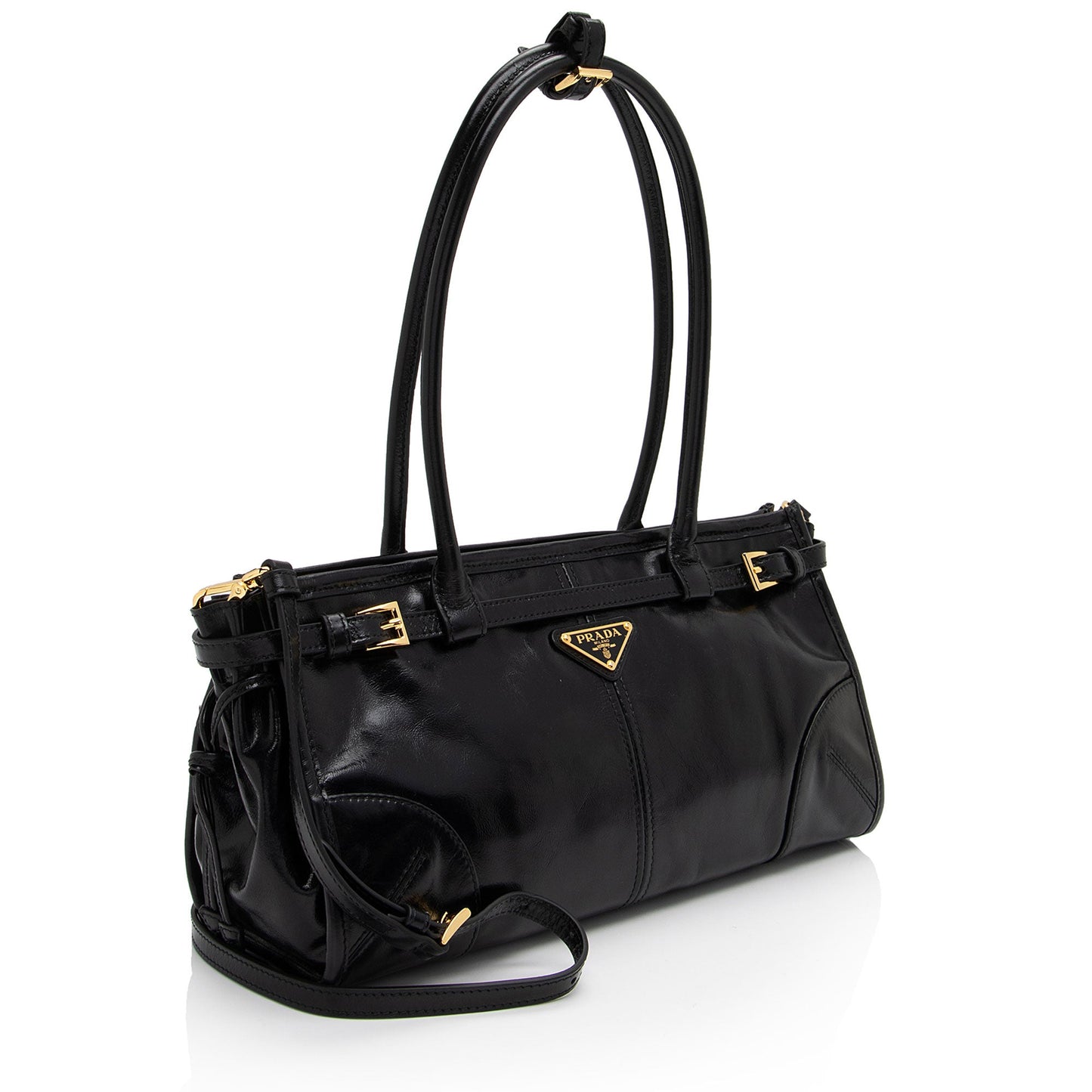 Prada Nappa Shoulder Bag Shf Bsc8Ql Leather Medium