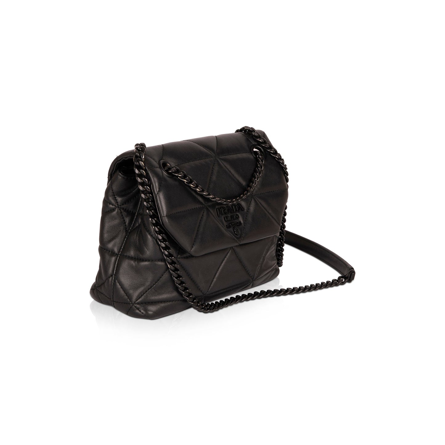 Prada Nappa Spectrum Bag Leather Travel Bag