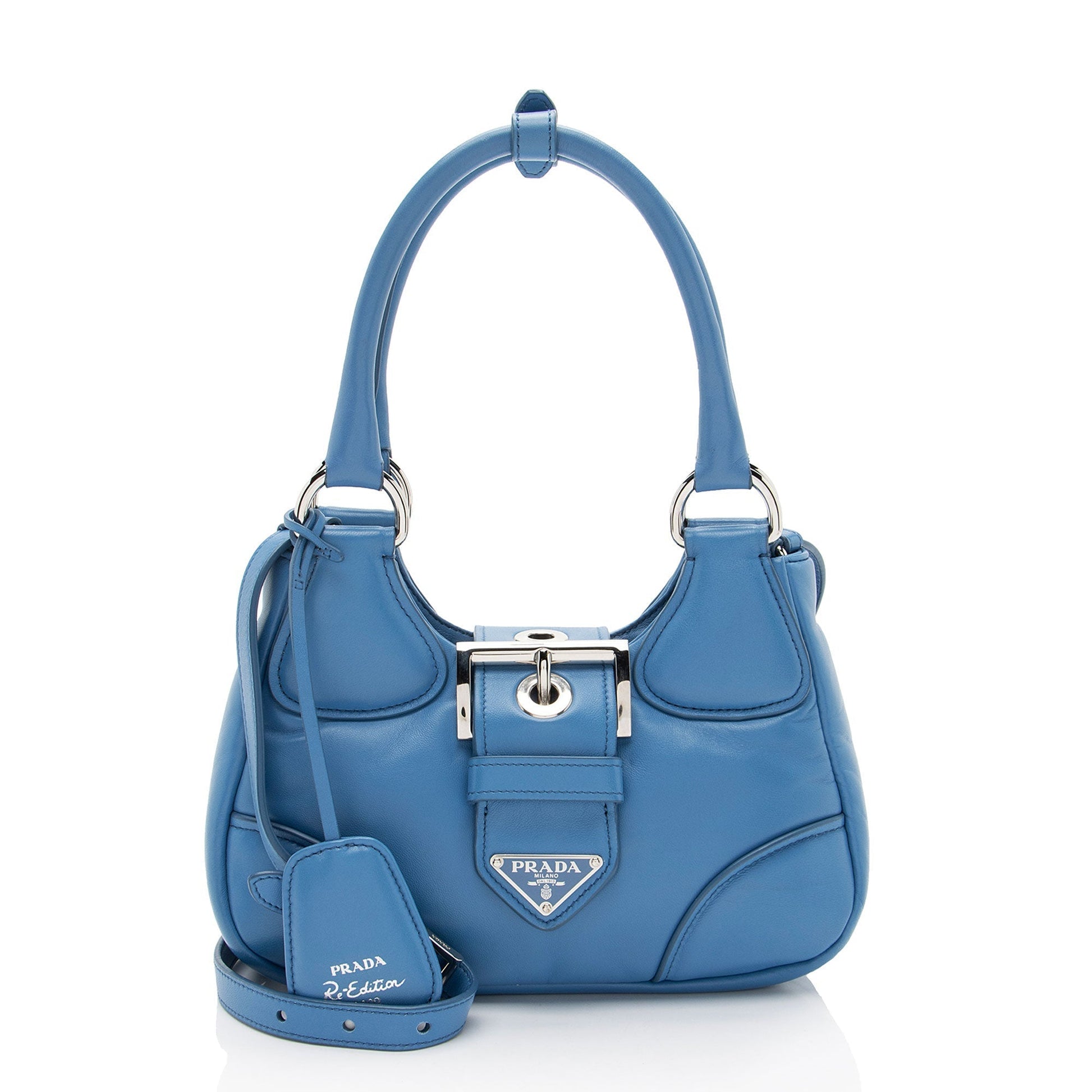 Prada Padded Nappa Re Edition Moon Bag Mini Crossbody Bag
