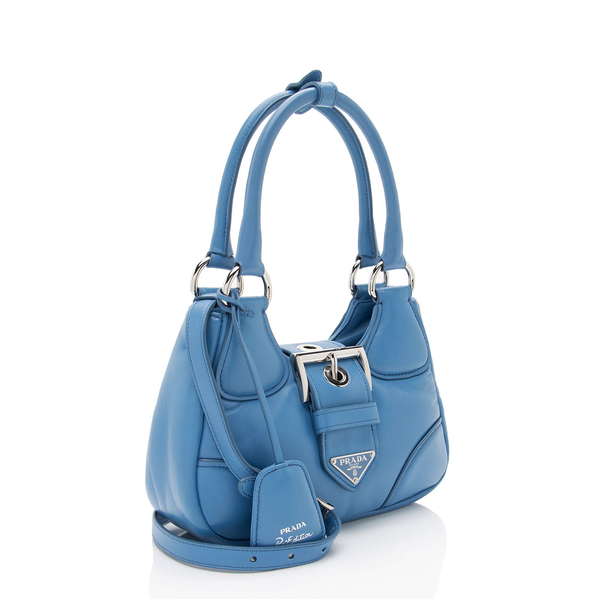 Prada Padded Nappa Re Edition Moon Bag Mini Crossbody Bag