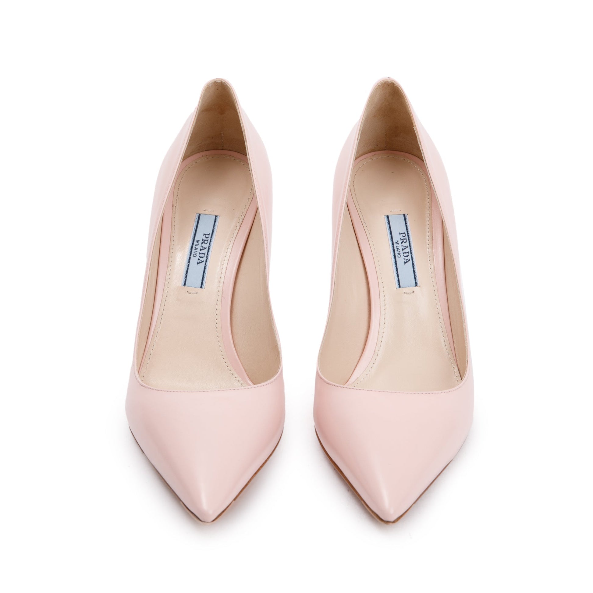 Prada Spazzolato Calzature Donna Pumps, Size . Handbag Pink Shoes
