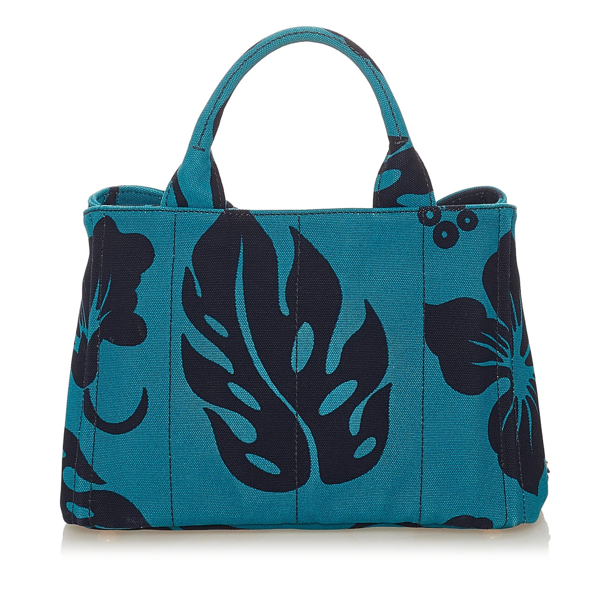 Prada Printed Satchel Shg Canvas Satchel Bag
