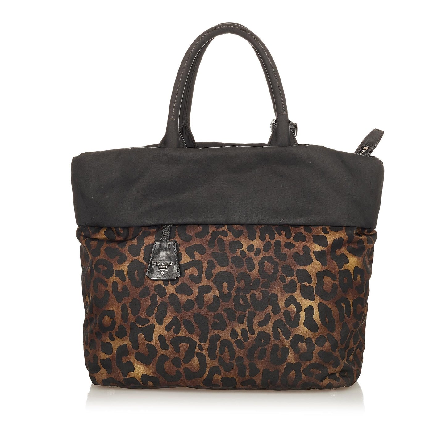 Prada Printed Tessuto Satchel Shg Satchel Bag