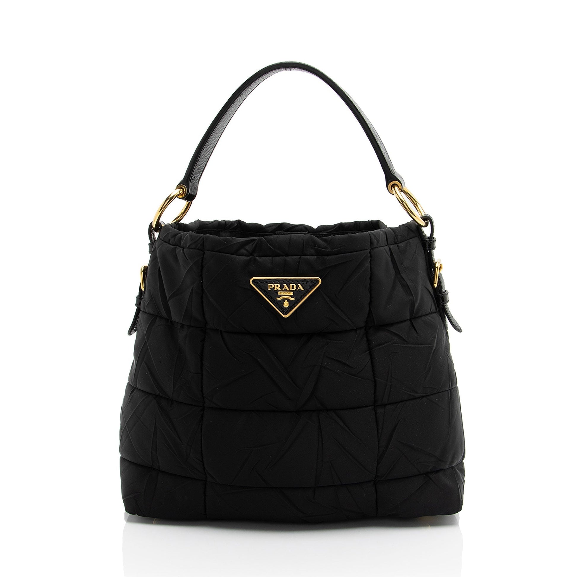 Prada Tessuto Shoulder Bag Shf Tluc77 Quilted
