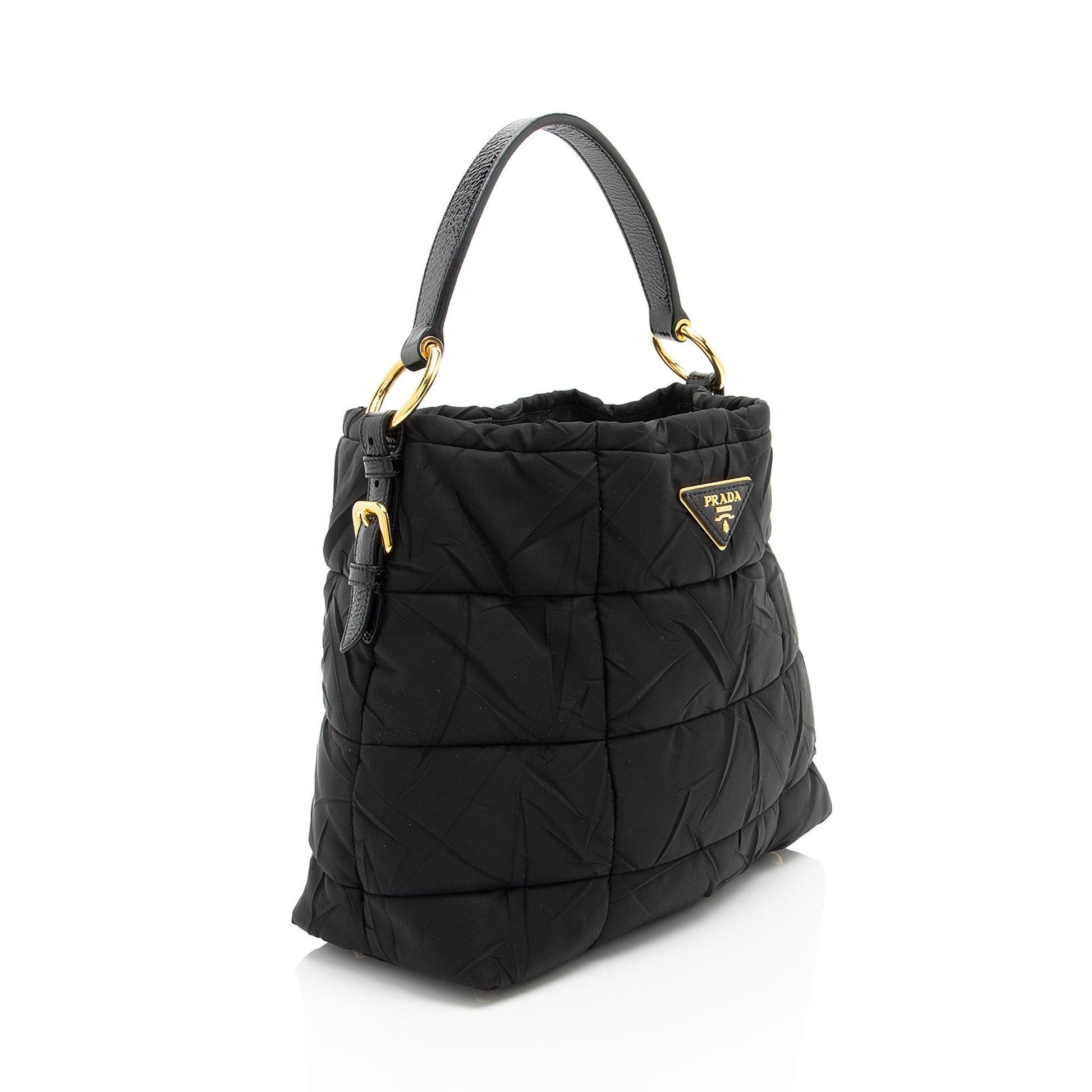 Prada Tessuto Shoulder Bag Shf Tluc77 Quilted