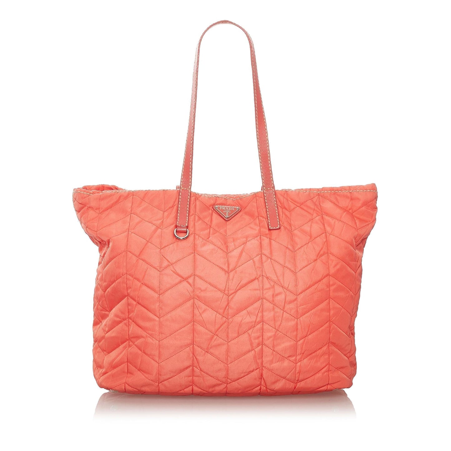 Prada Tessuto Tote Bag Shg Quilted