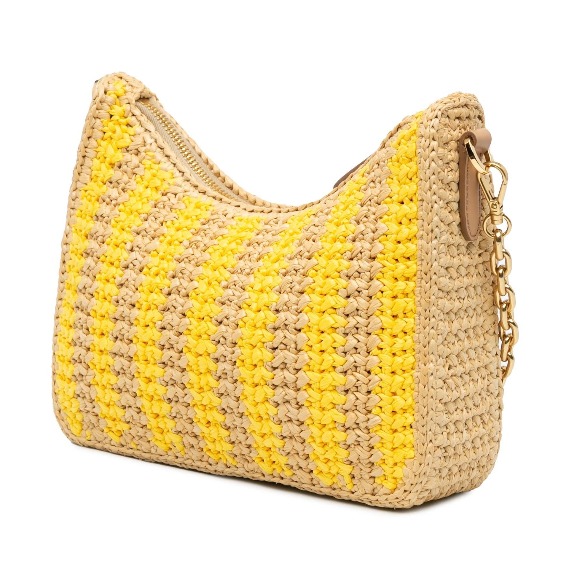 Prada Effect Crochet Striped Re Edition Satchel Shg Zcvozt Raffia Satchel Bag