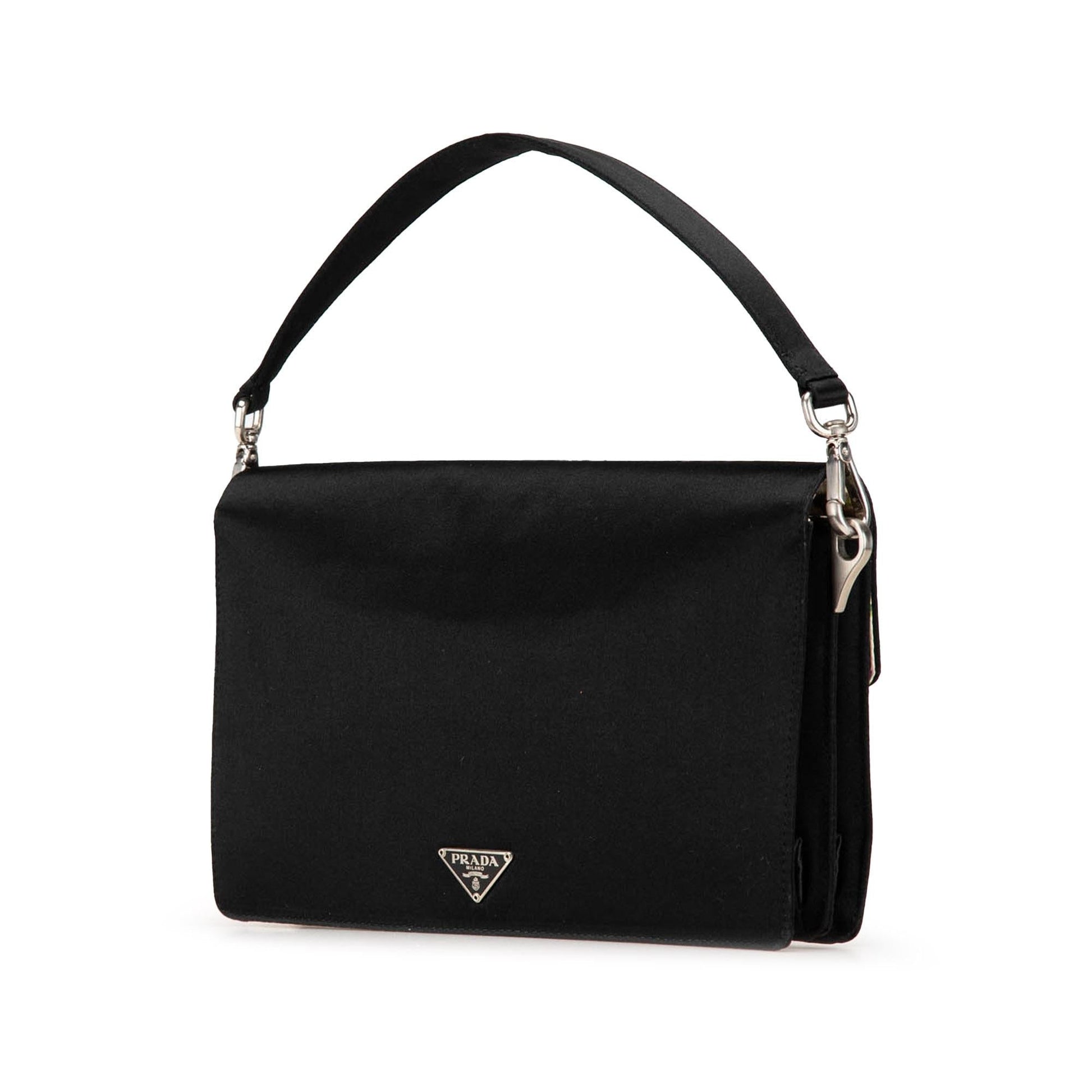 Prada Raso Flower Shoulder Bag