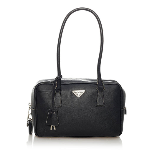 Prada Bauletto Handbag Shg Saffiano Satchel Bag Handbag Shg 29373