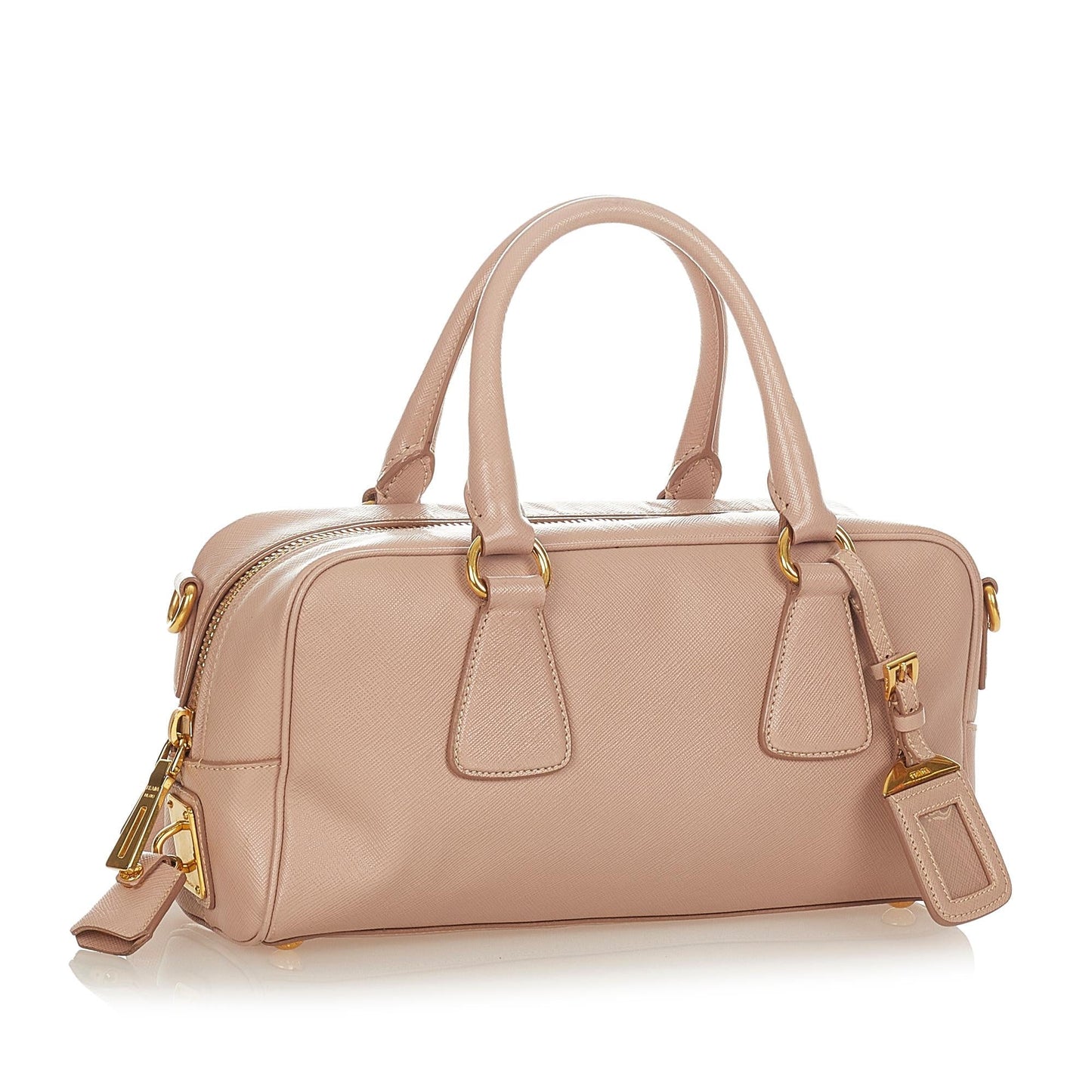 Prada Bauletto Satchel Shg Saffiano Satchel Bag