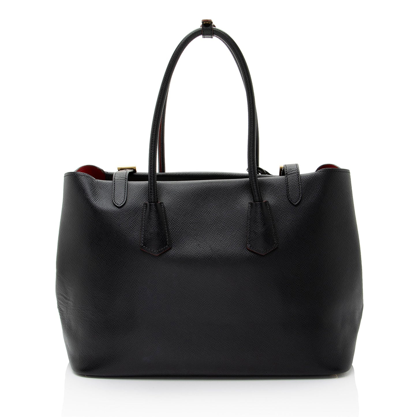 Prada Buckle Tote Saffiano Tote Bag