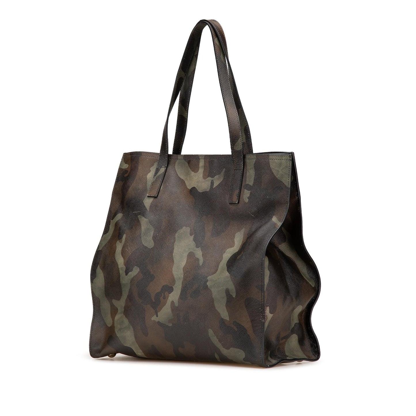 Prada Camouflage Soft Military Convertible Tote Saffiano Tote Bag Convertible Tote 1