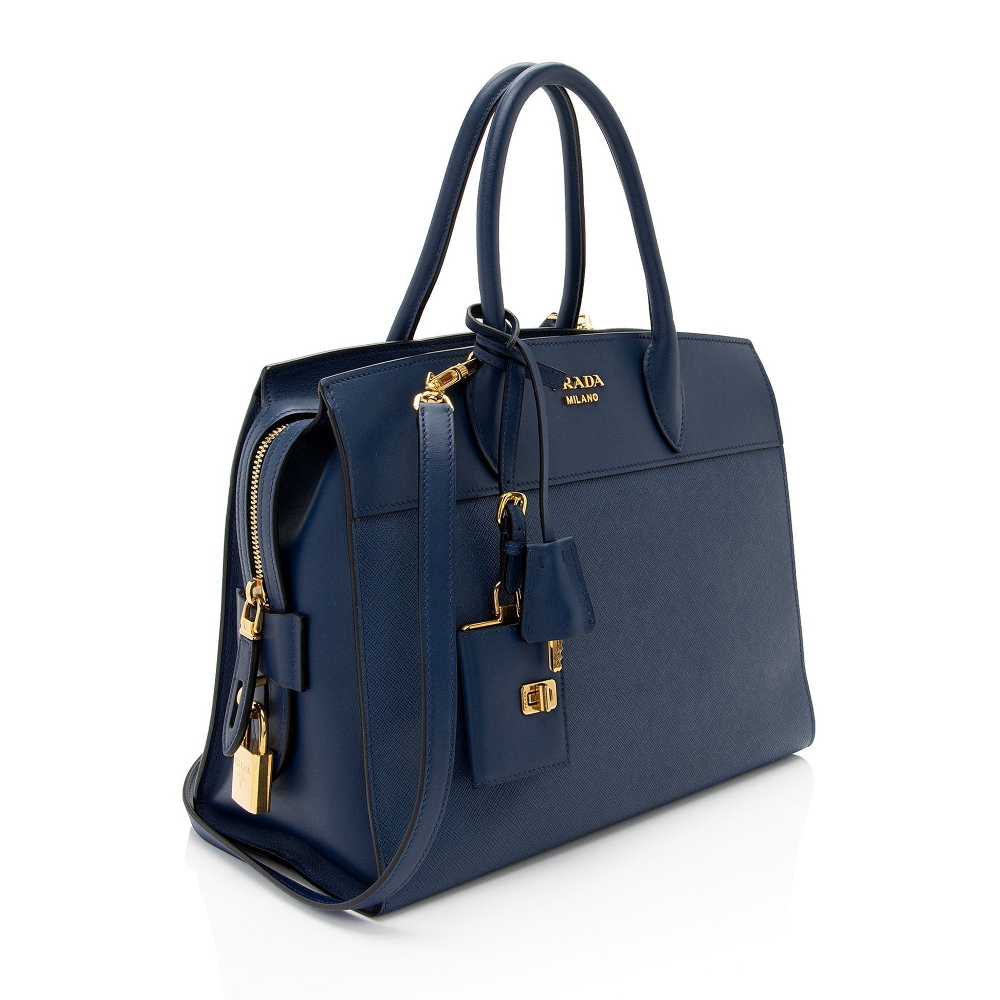 Prada City Calf Esplanade Tote Shf Ggzxtx Saffiano Medium Tote Bag