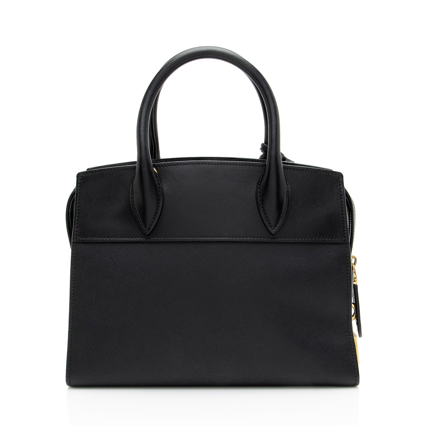 Prada City Calf Esplanade Tote Saffiano Small Tote Bag