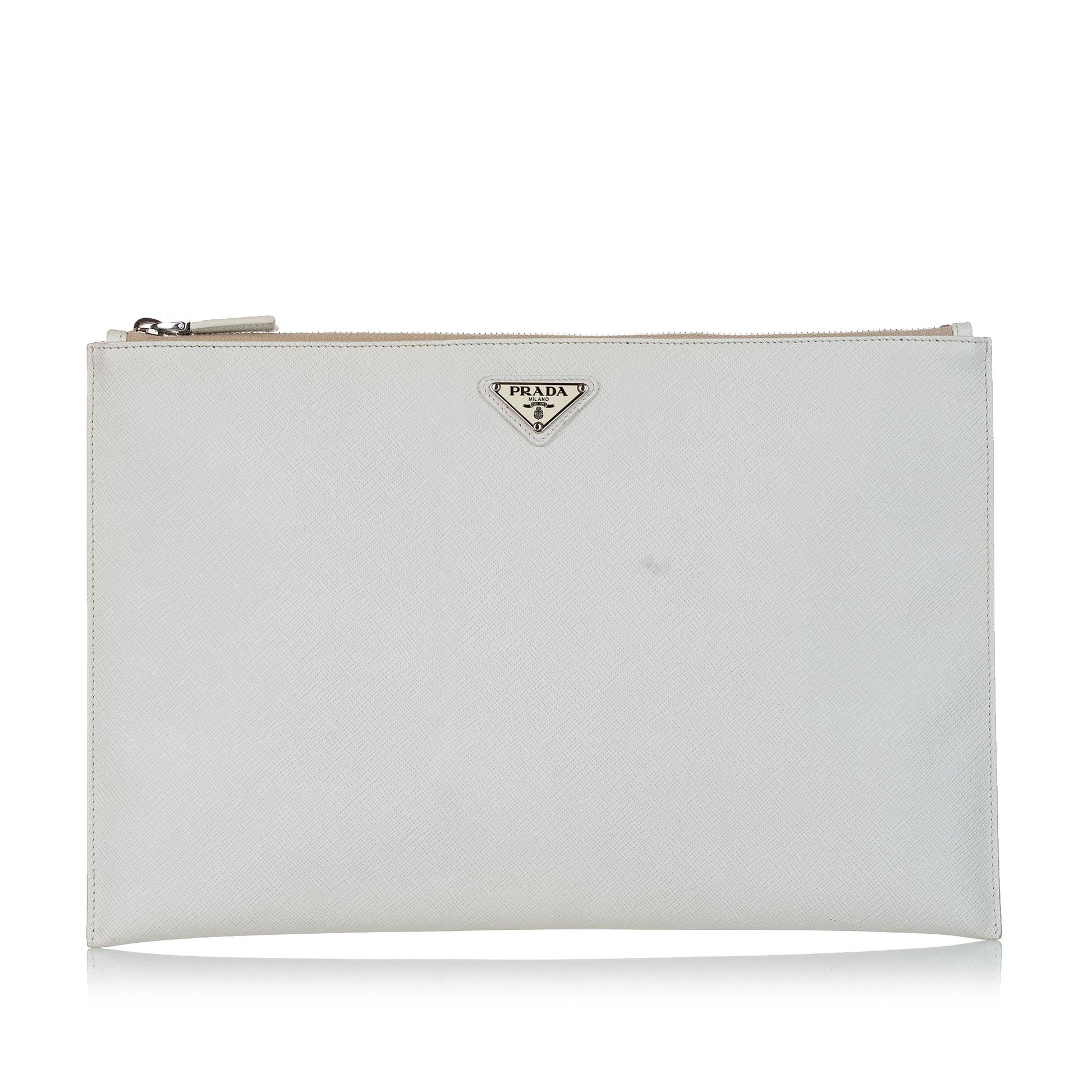 Prada Clutch Bag Shg Saffiano